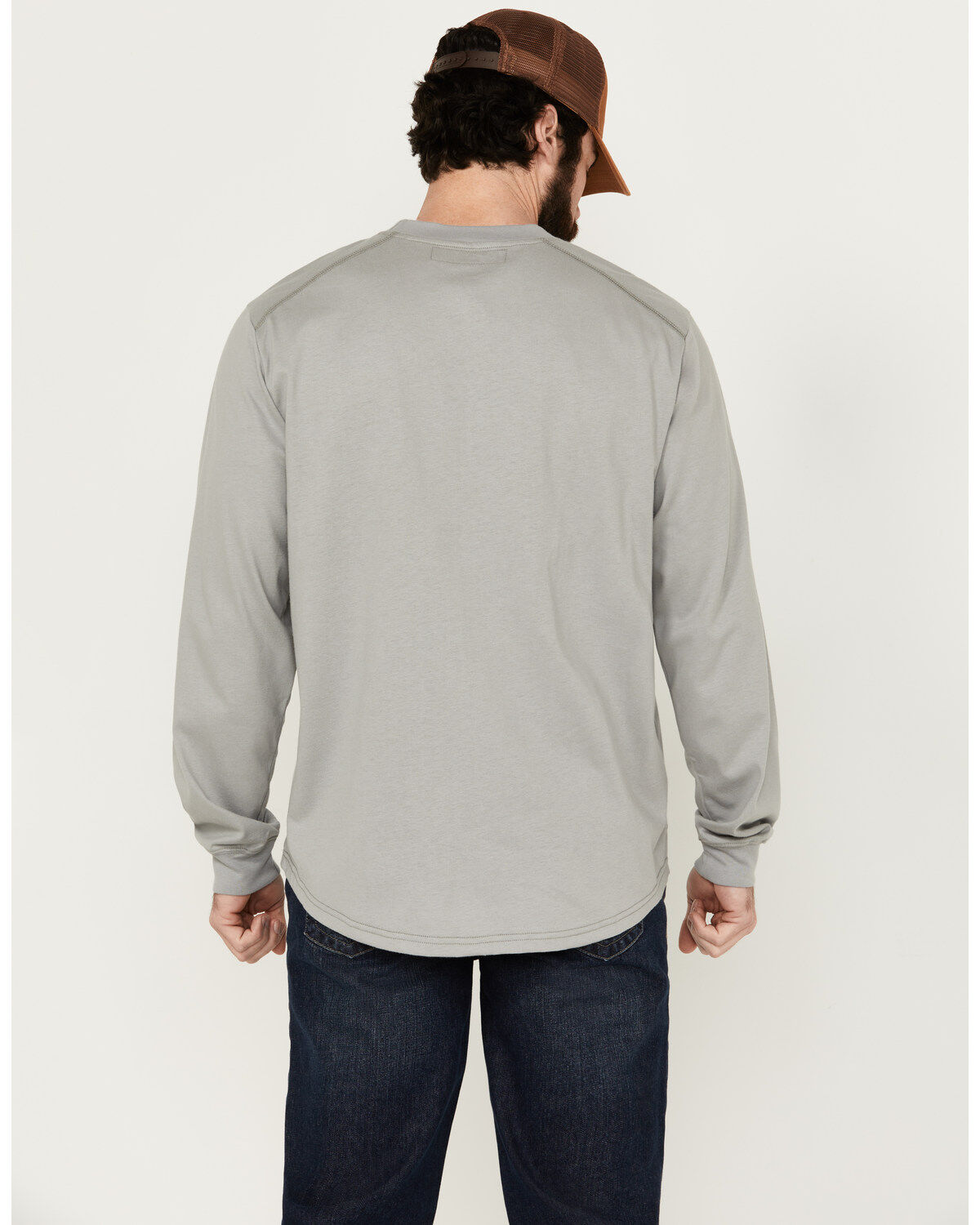 Hawx Men's FR Long Sleeve Pocket T-Shirt - Big