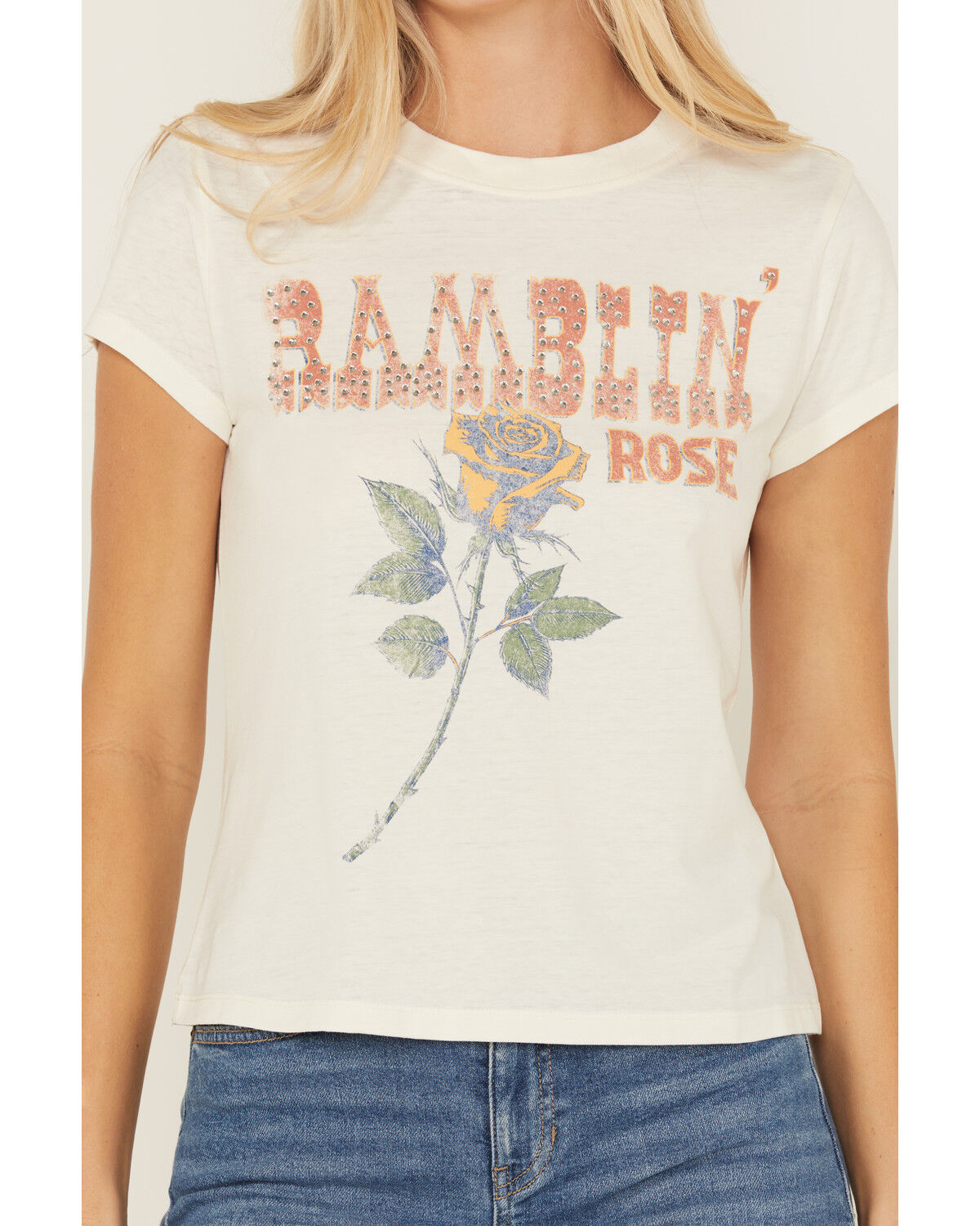 Idyllwind Women's Trusty Embellished Short Sleeve Graphic Tee