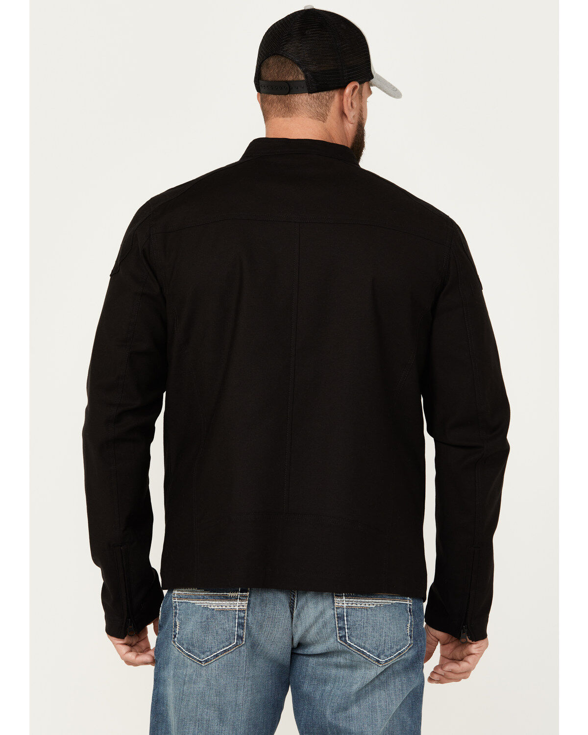 Moonshine Spirit Men's Motorcycle Flight Head Jacket