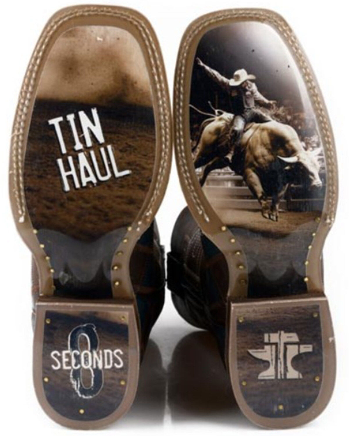 Tin Haul Men's Check Me Out Western Boots - Broad Square Toe