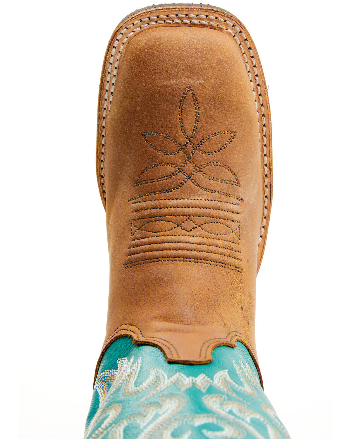 Justin Women's Shay Distressed Performance Western Boots - Broad Square Toe