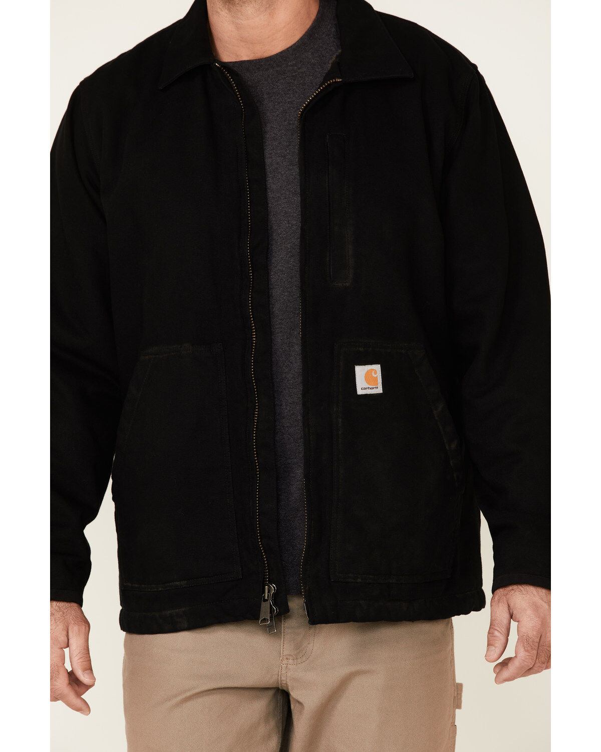 Carhartt Men's Duck Sherpa Lined Work Coat
