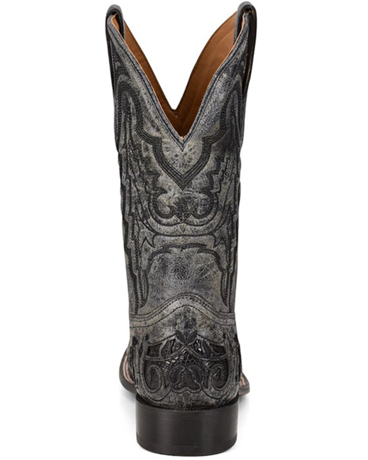 Corral Men's Exotic Alligator Inlay Western Boots - Broad Square Toe