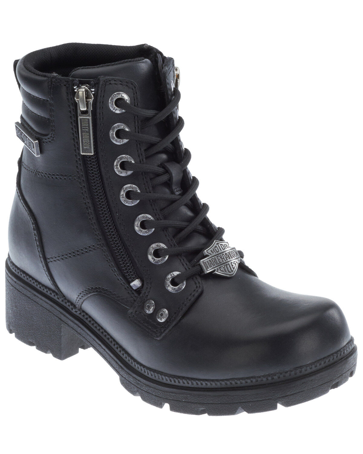 Harley Davidson Women's Inman Hills Moto Boots - Round Toe