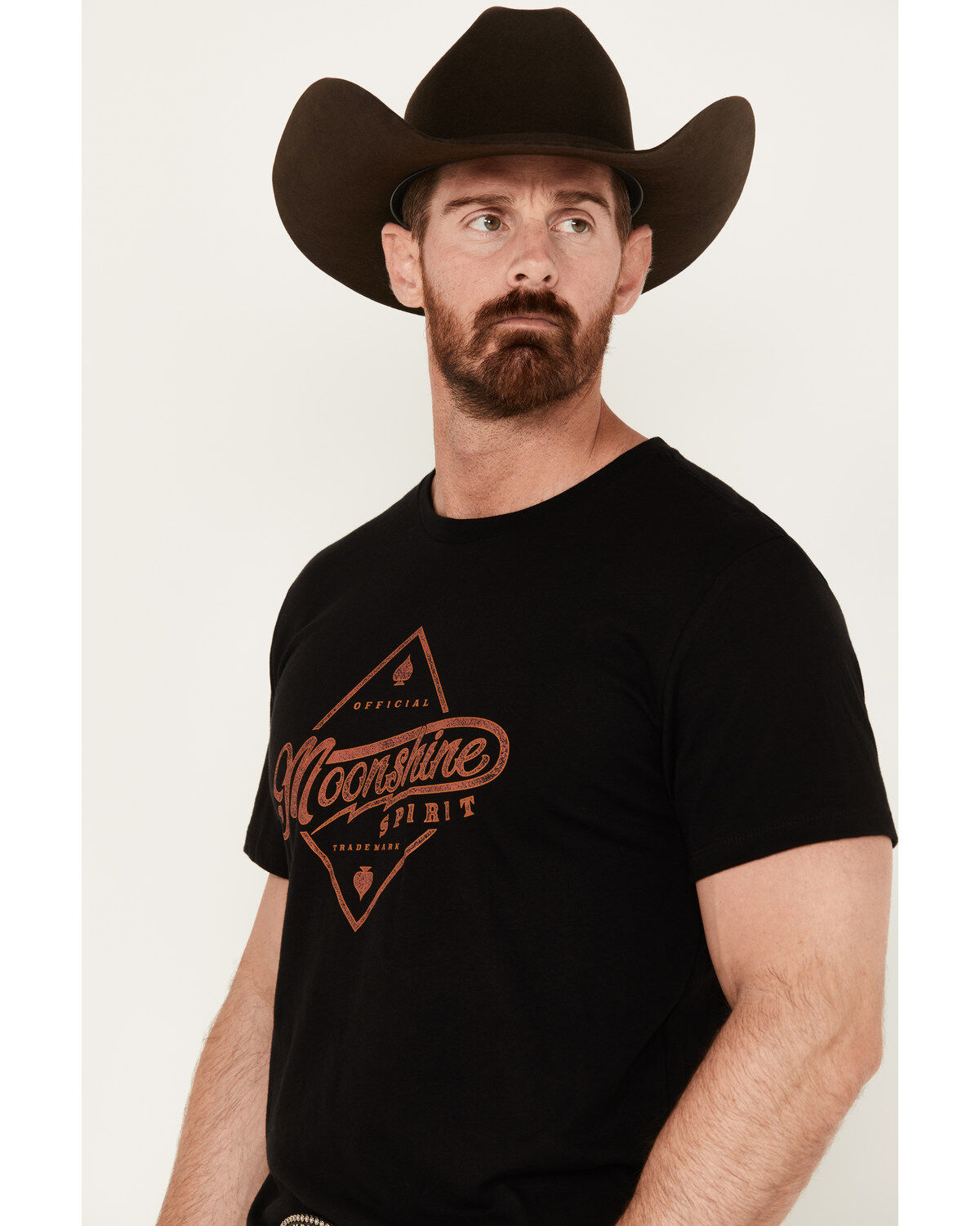 Moonshine Spirit Men's Diamond Short Sleeve Graphic T-Shirt