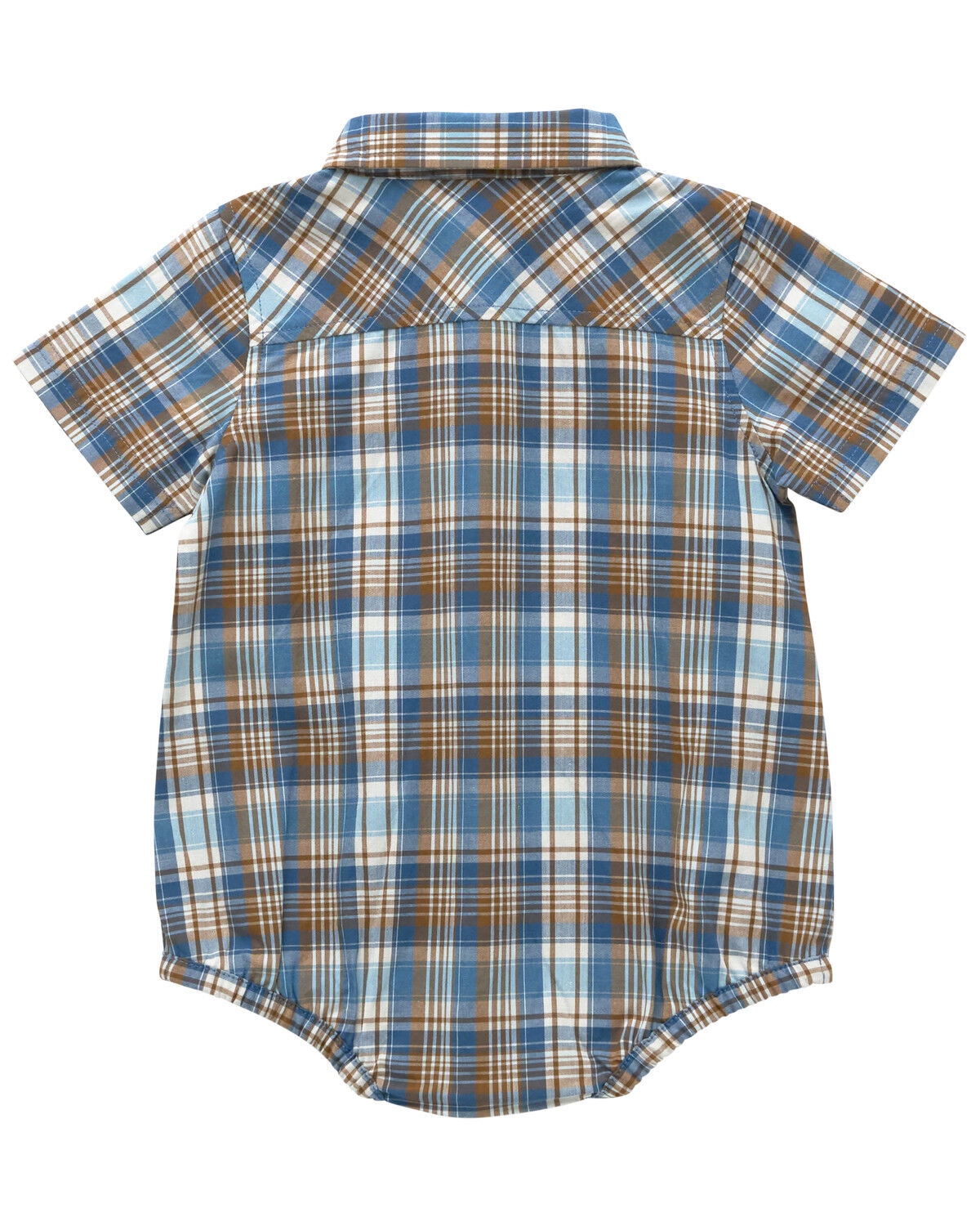 Carhartt Infant Boys' Plaid Print Onesie