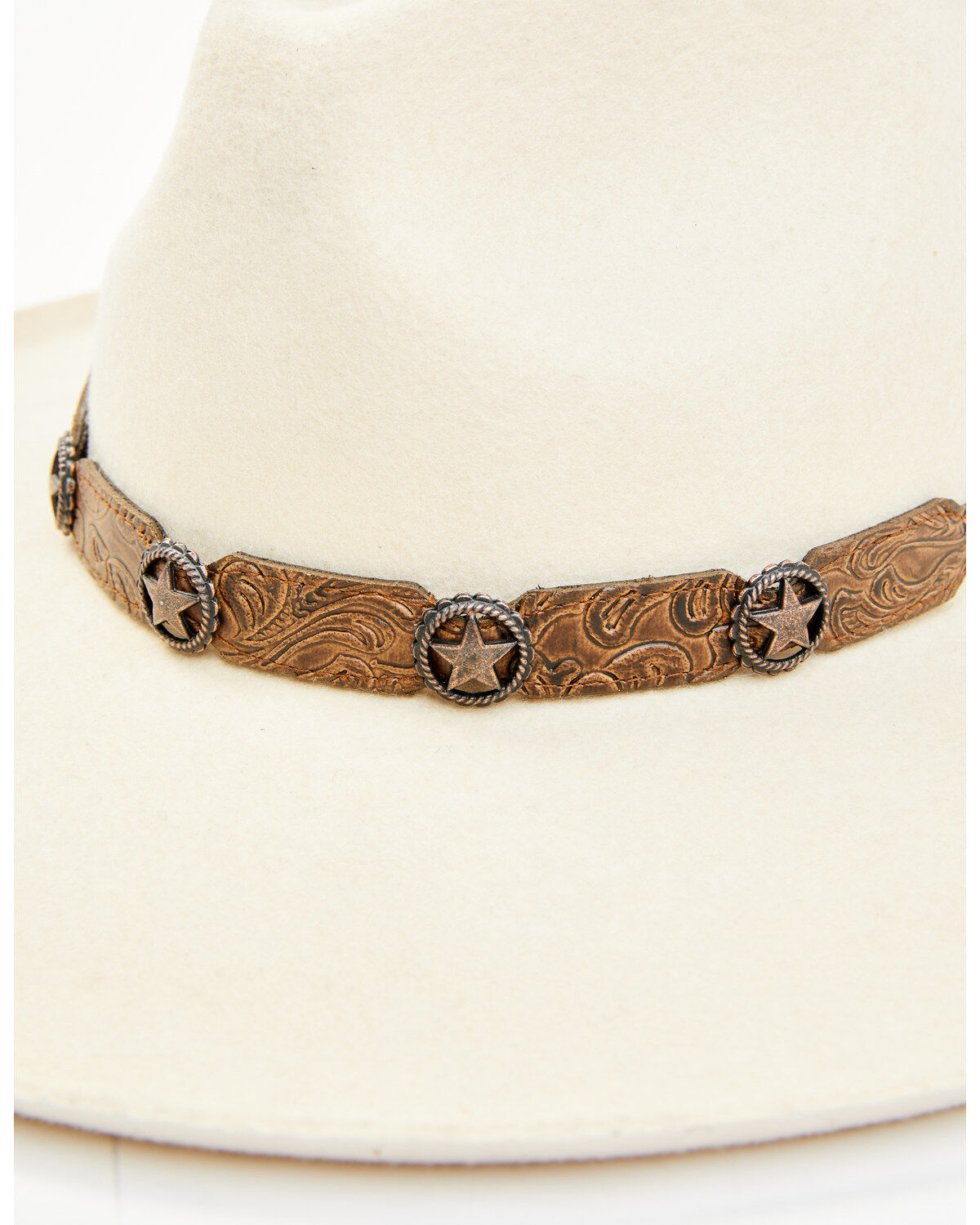 Cody James Men's Star Concho Hat Band