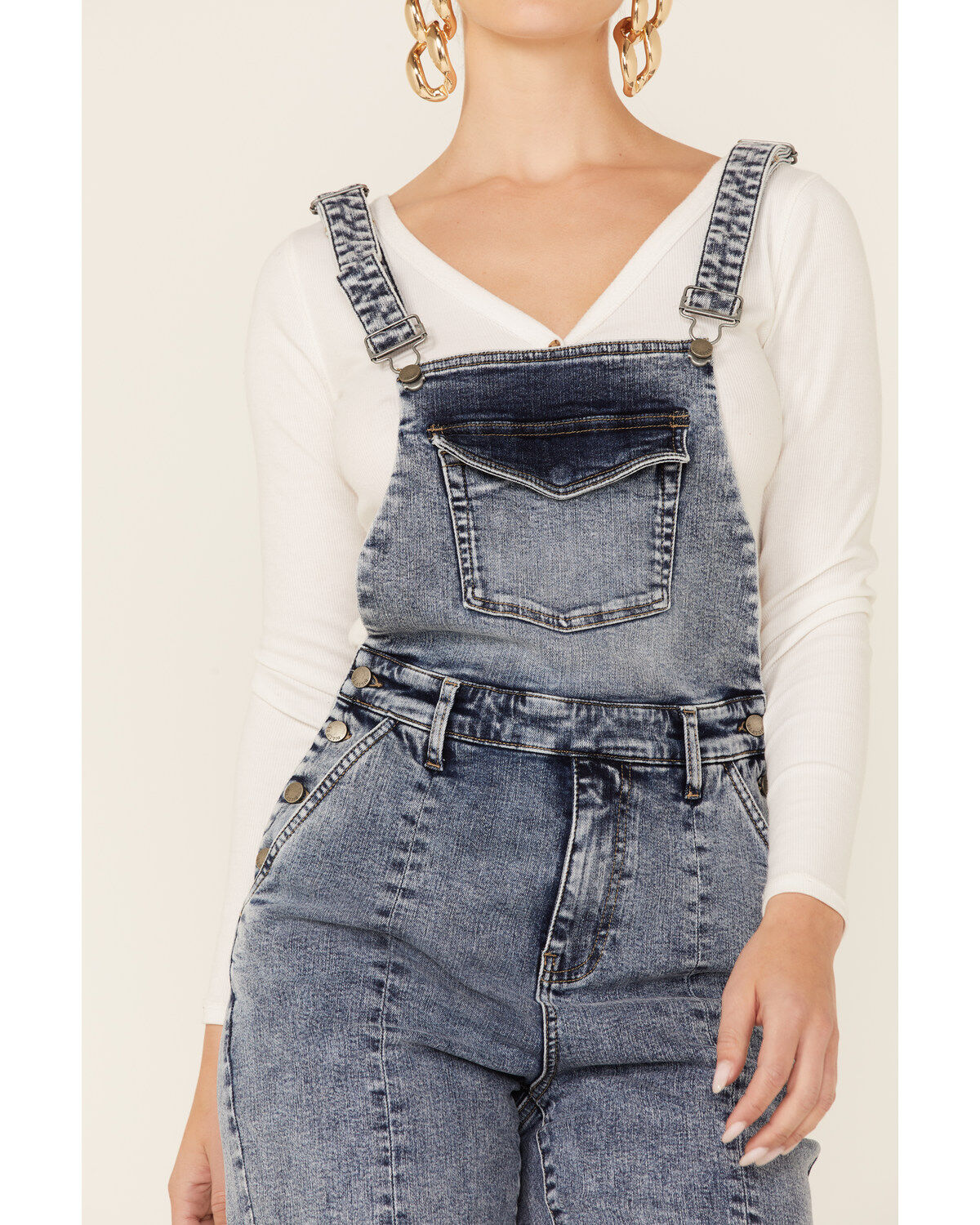 Billy T Women's Pitch Union Wide Leg Overalls