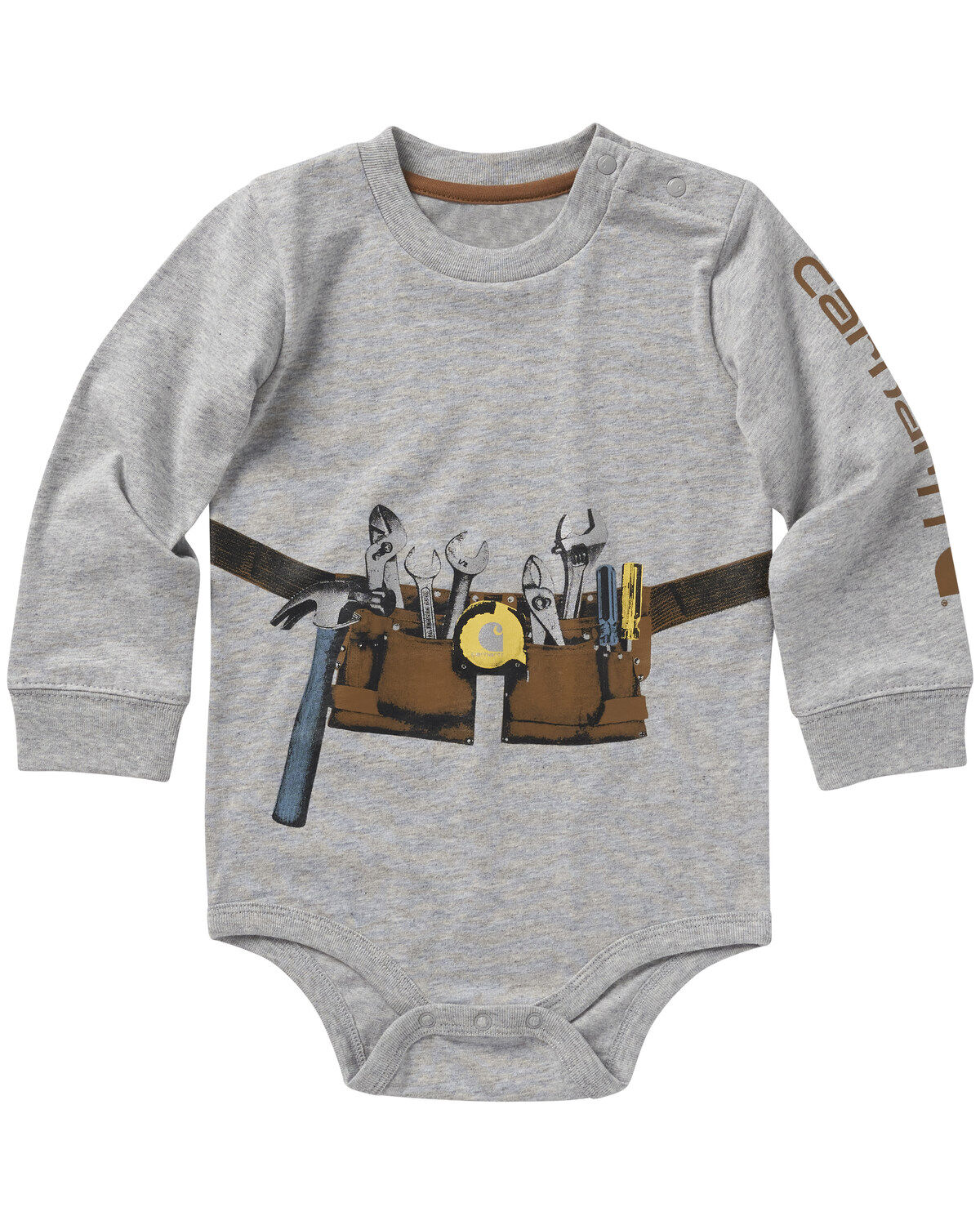 Carhartt Infant Boys' Toolbelt Long Sleeve Onesie