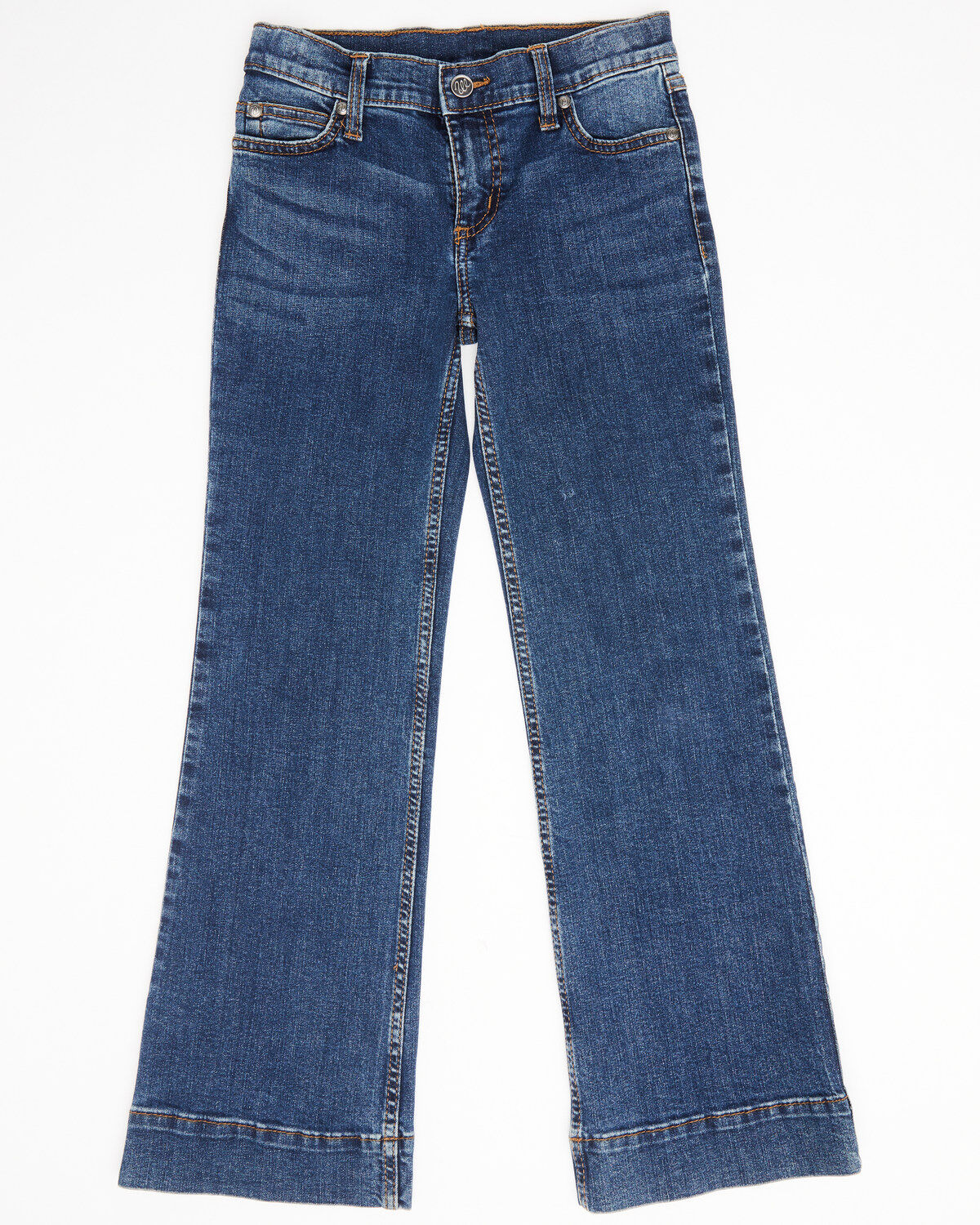 Wrangler Girls' Dark Wash Darci Trousers