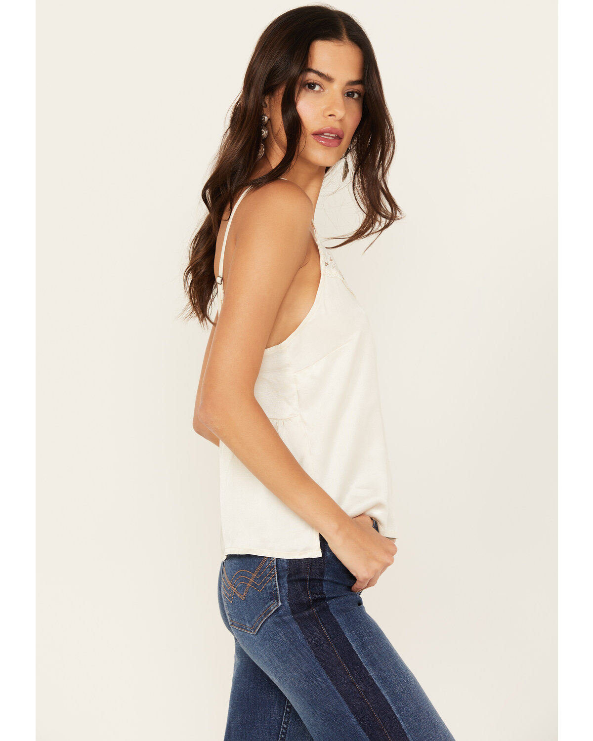 Shyanne Women's Lace Satin Cami
