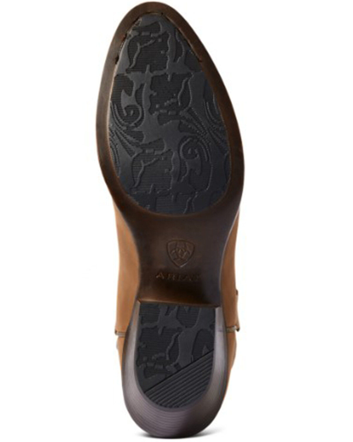 Ariat Women's Tan Bomber Heritage Elastic Cuff Lightweight Full-Grain Western Performance Boots - Round Toe