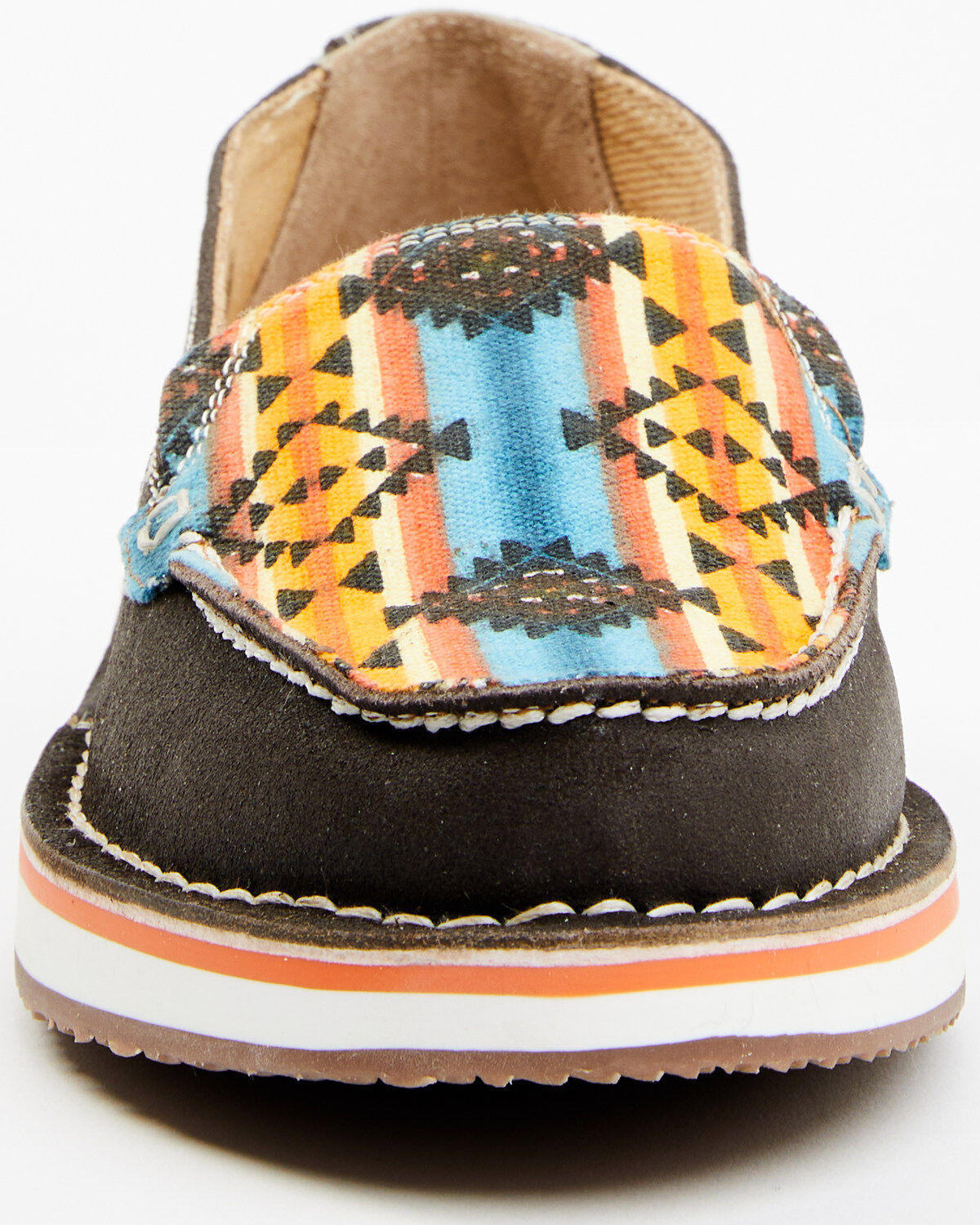 Myra Bag Women's Laguna Southwestern Print Slip-On Sneakers - Moc Toe