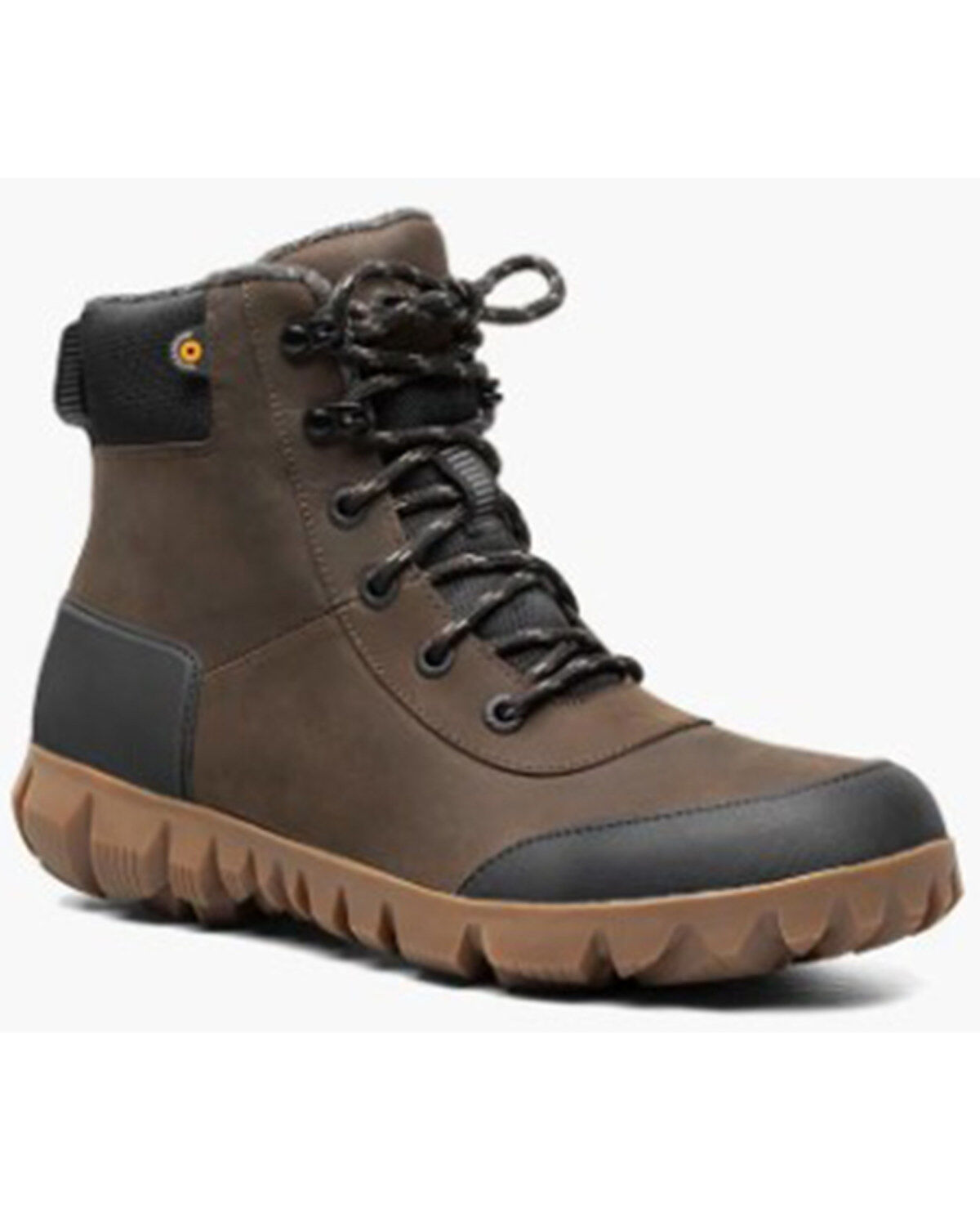 Bogs Men's Arcata Urban Mid Lace-Up Waterproof Work Boots - Round Toe