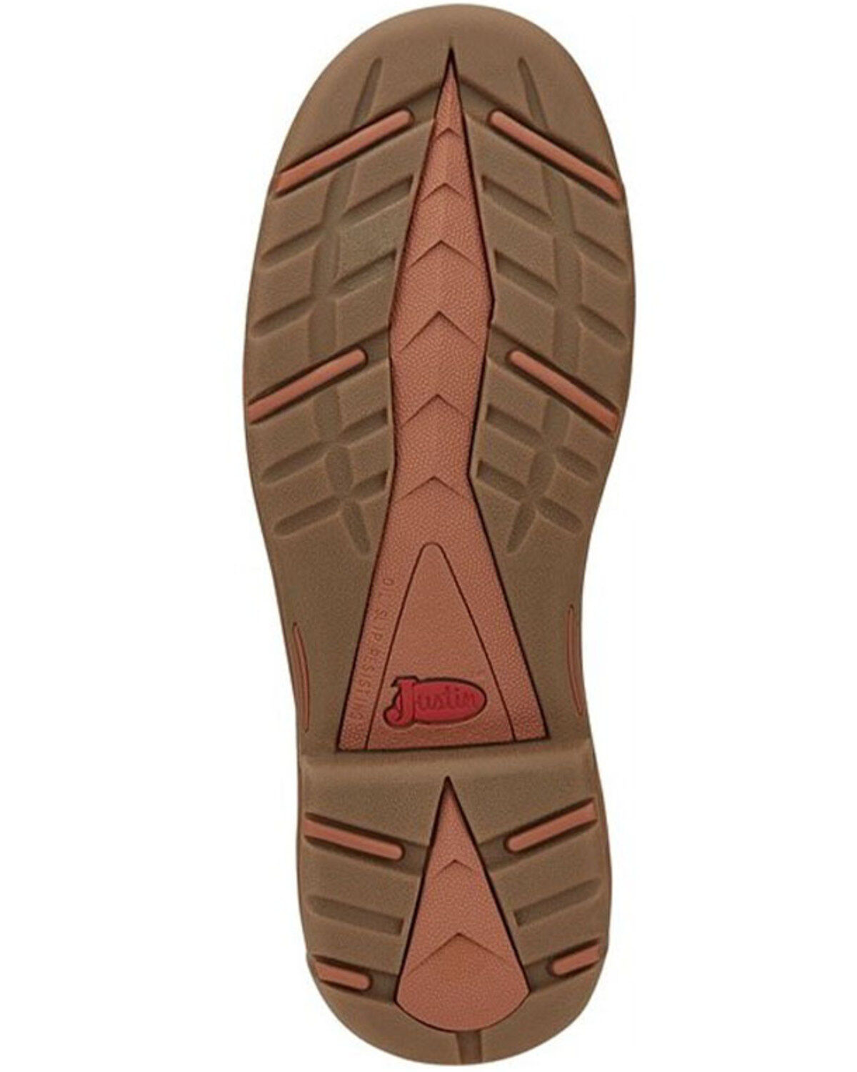 Justin Men's Rush Barley Western Work Boots - Soft Toe