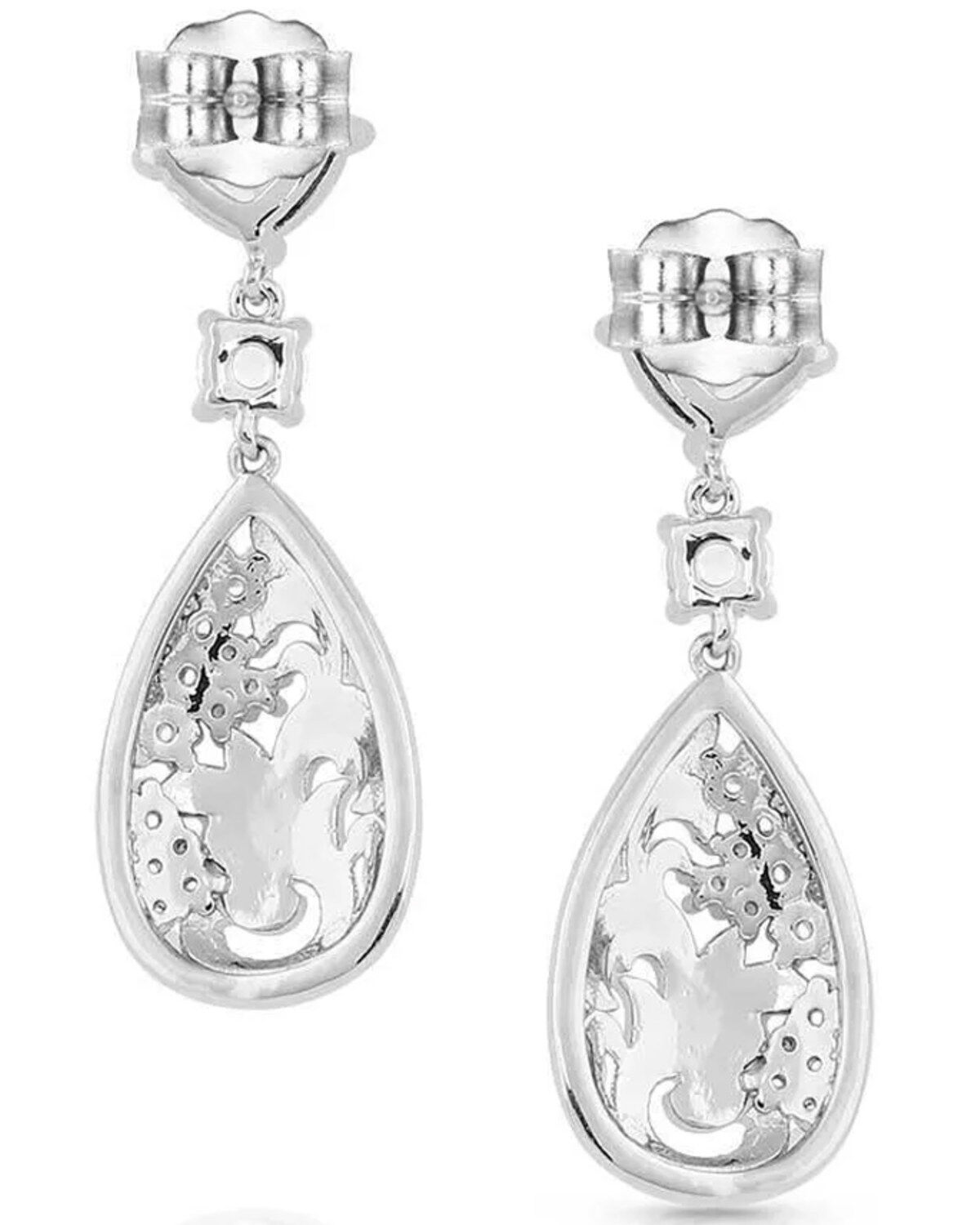 Montana Silversmiths Women's Moonlight Garden Crystal Earrings