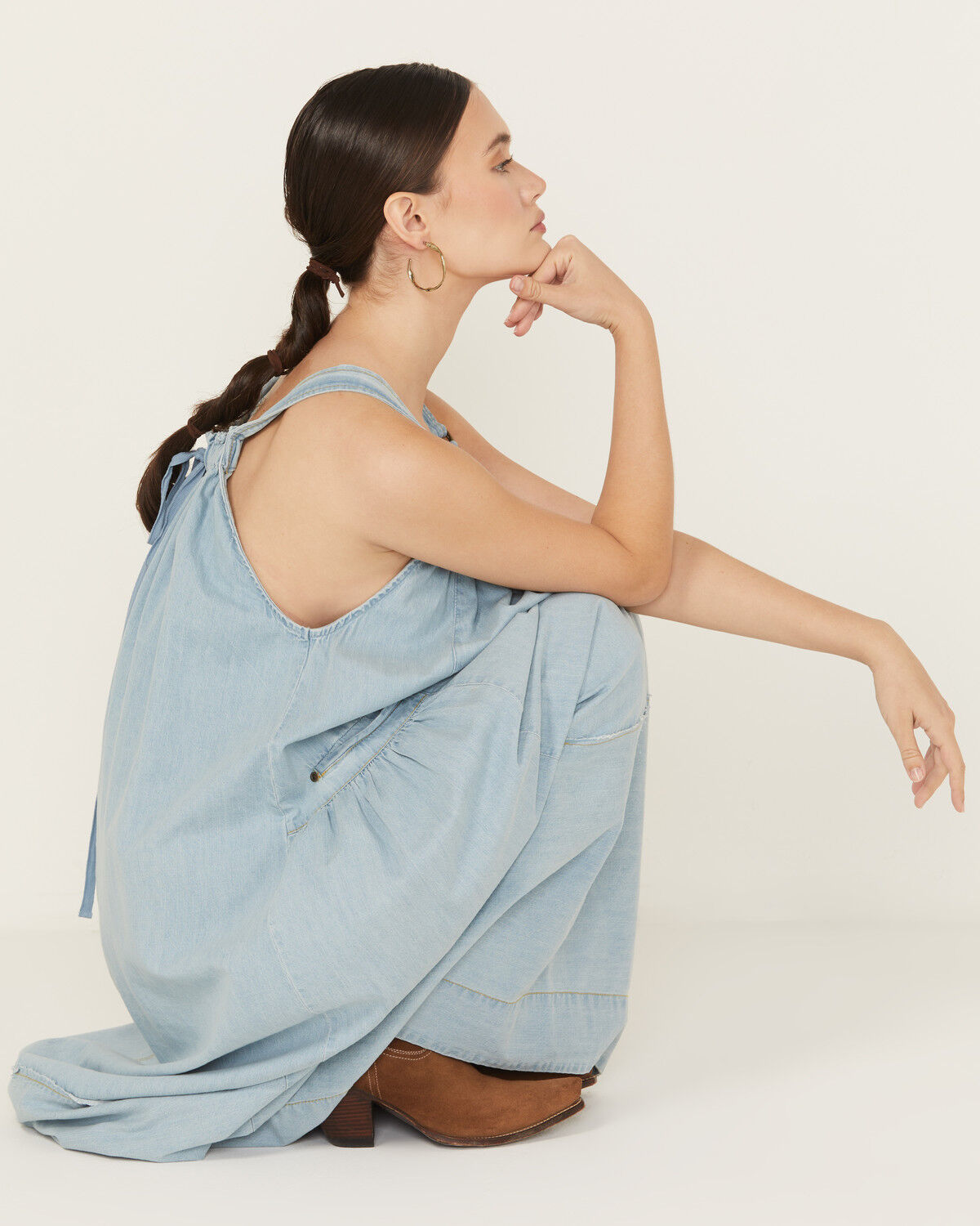 Free People Women's Machu Barrel Midi Dress