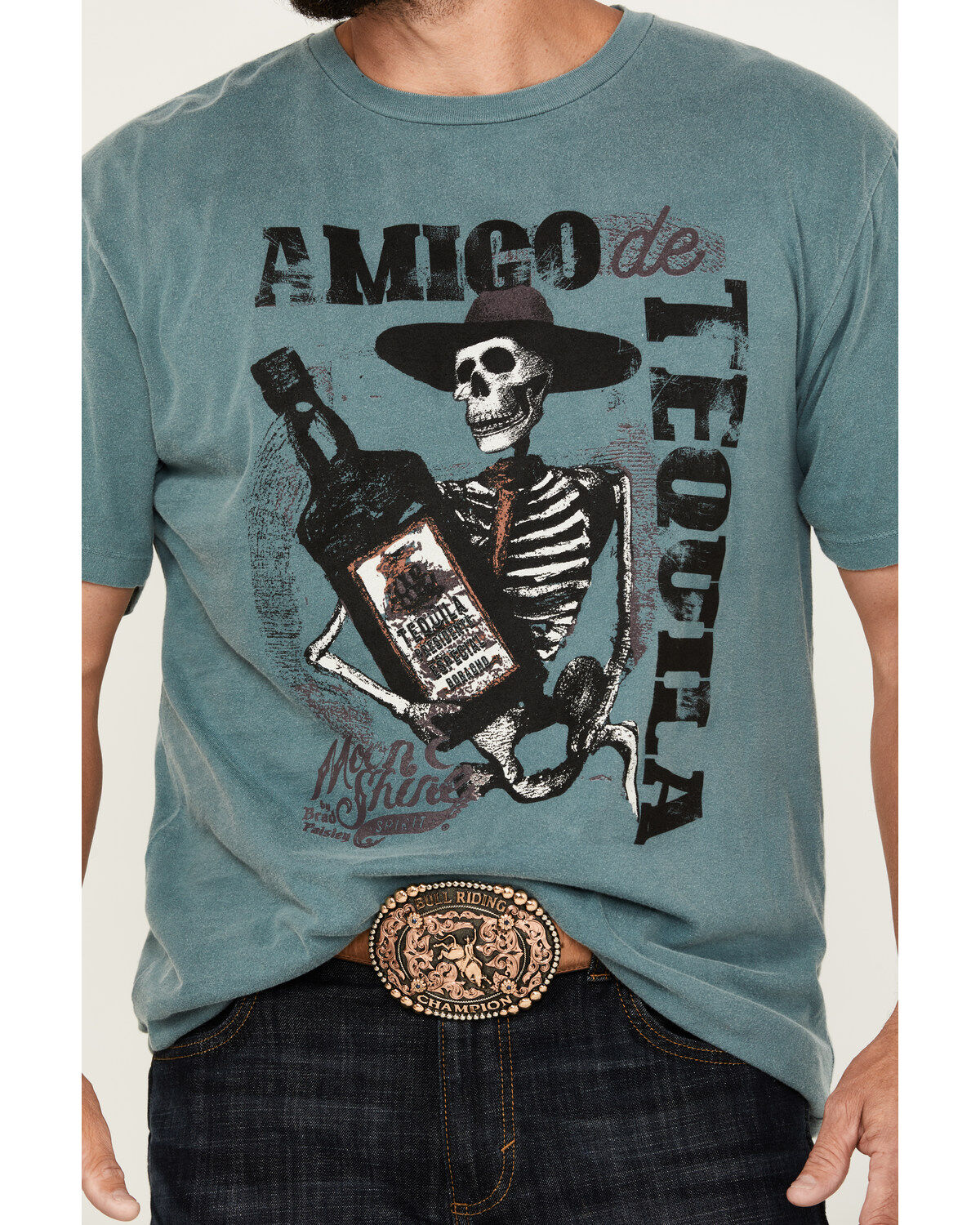 Moonshine Spirit Men's Amigo Short Sleeve T-Shirt