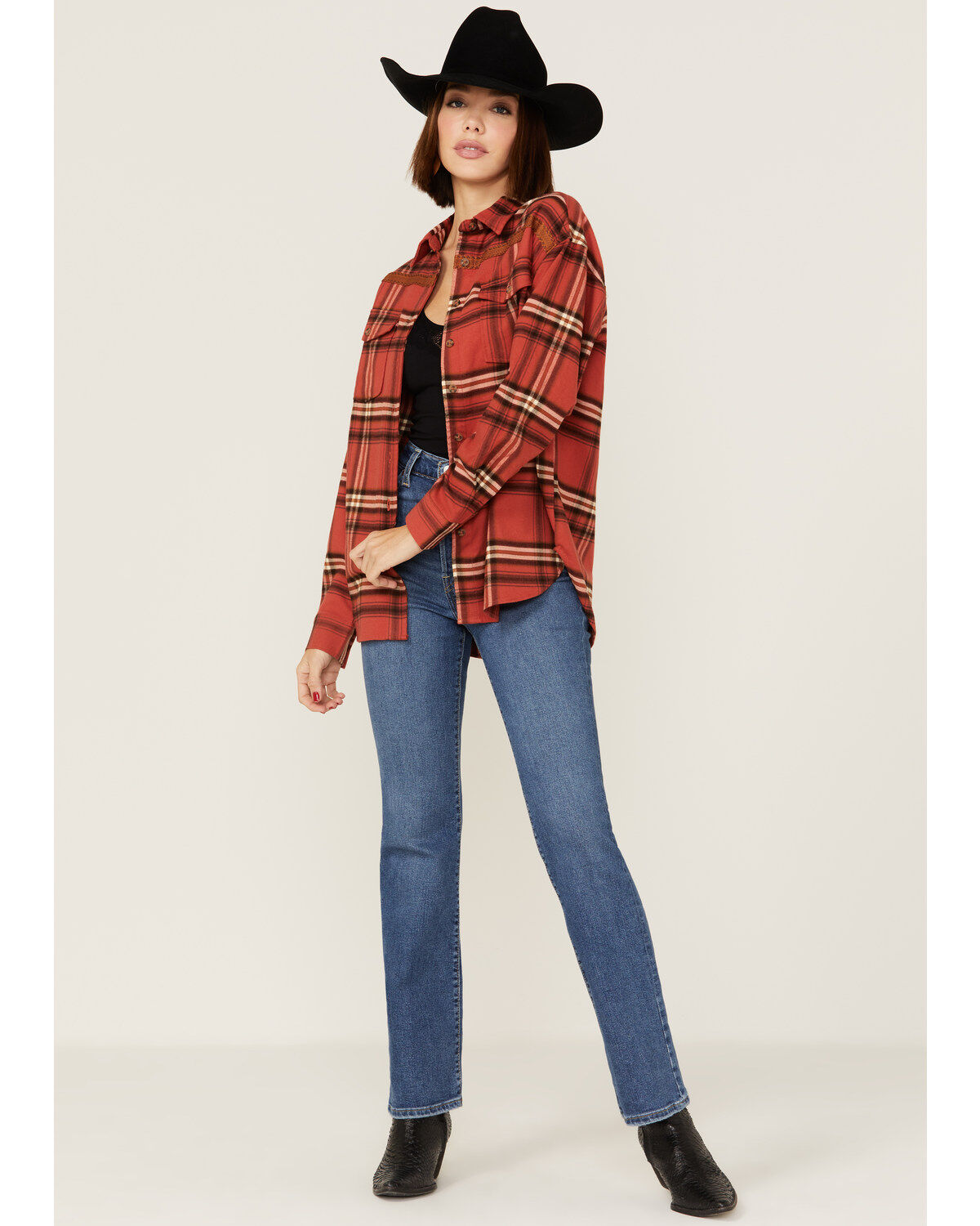 Cleo + Wolf Women's Cozy Spring Flannel