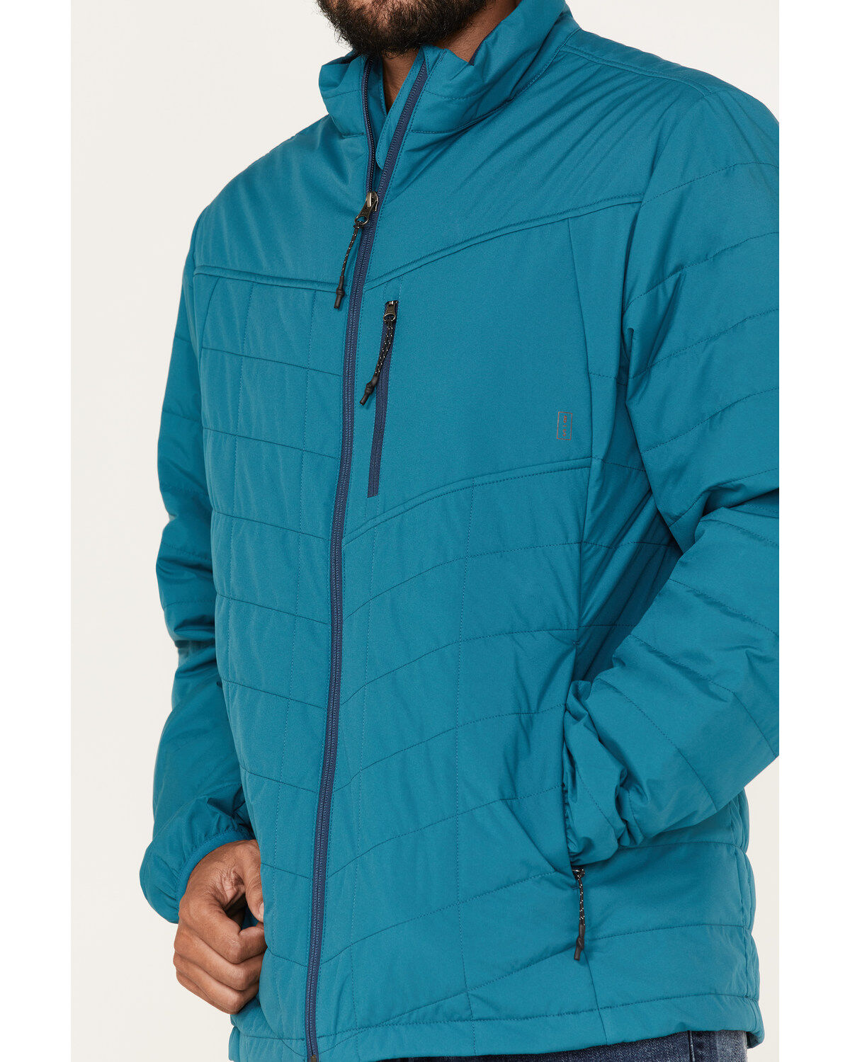 Brothers and Sons Men's Performance Lightweight Puffer Packable Jacket