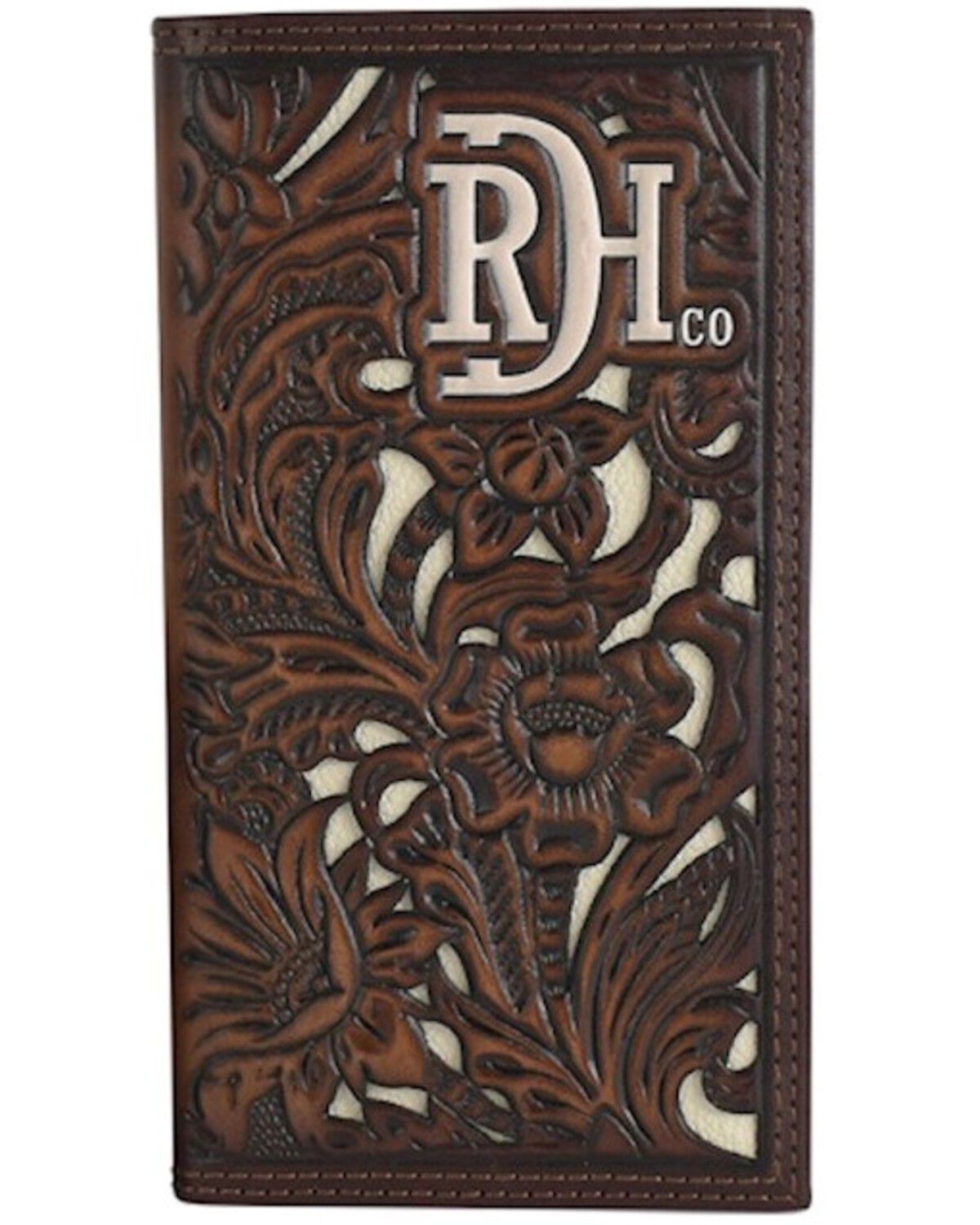 Red Dirt Hat Men's Inlay Tooled Rodeo Wallet