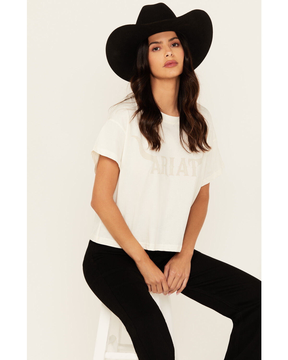 Ariat Women's Wild Hat Short Sleeve Graphic Tee