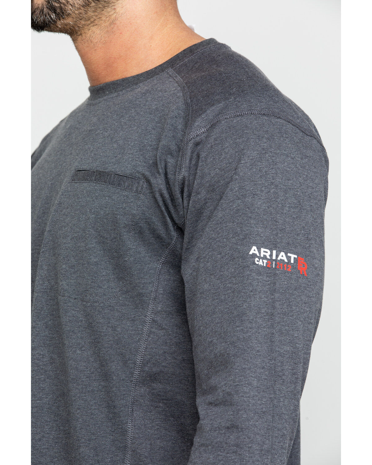 Ariat Men's FR Air Crew Long Sleeve Work Shirt