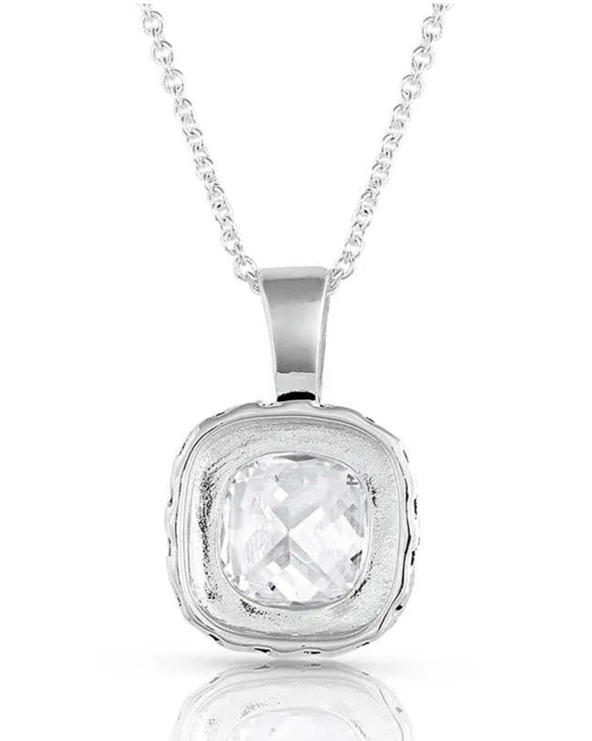 Montana Silversmiths Women's Silver Western Delight Crystal Necklace