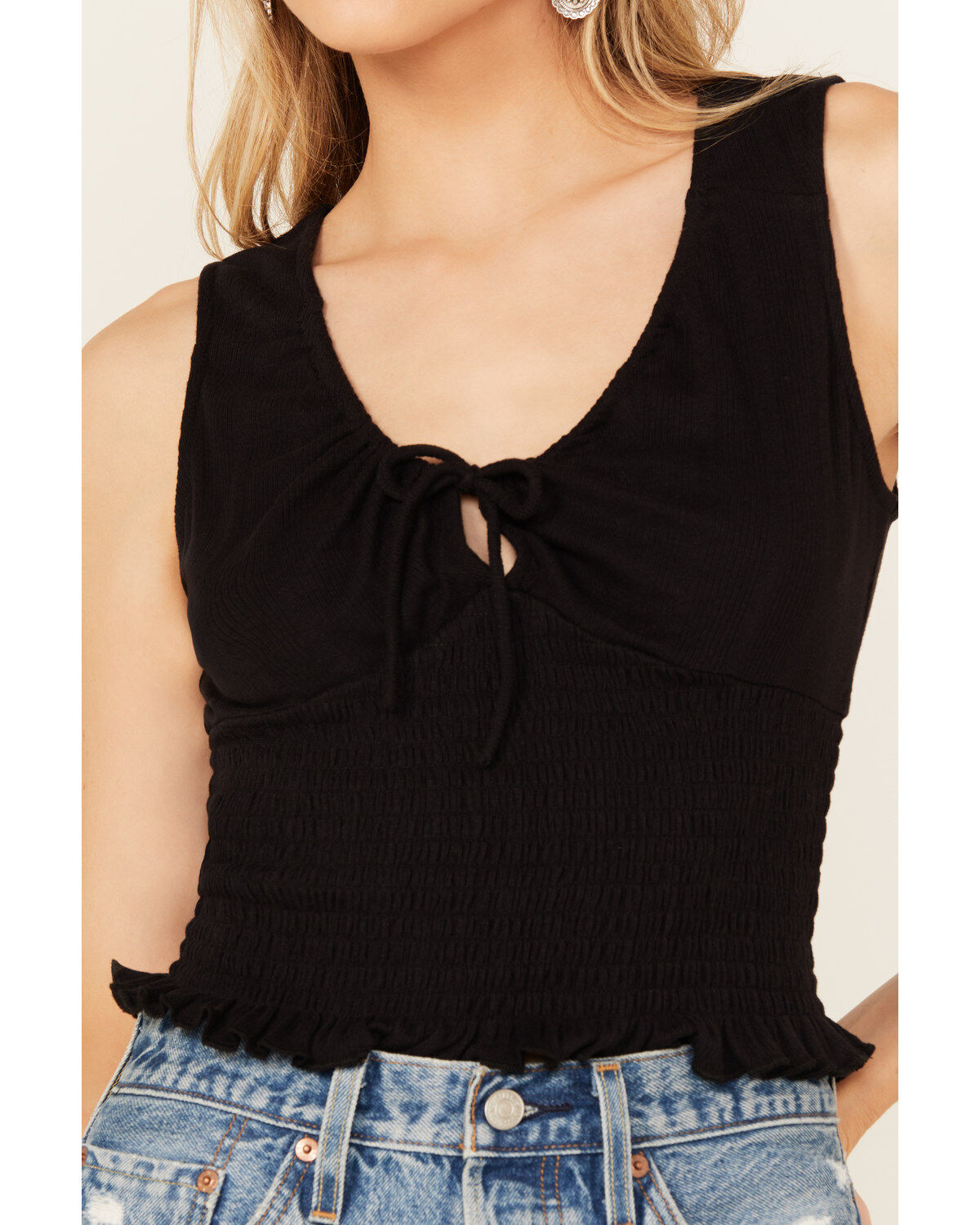 Bila Women's Sleeveless Ruched Tank