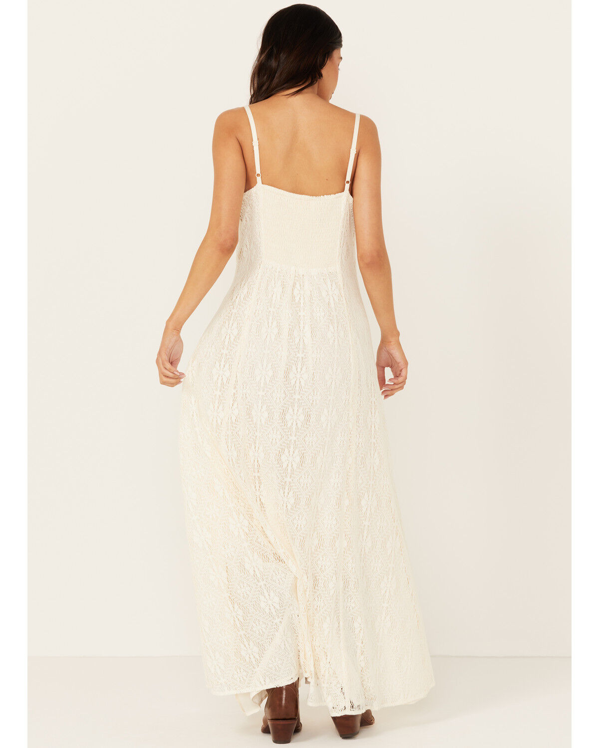 Idyllwind Women's Wyn Maxi Lace Slip Dress