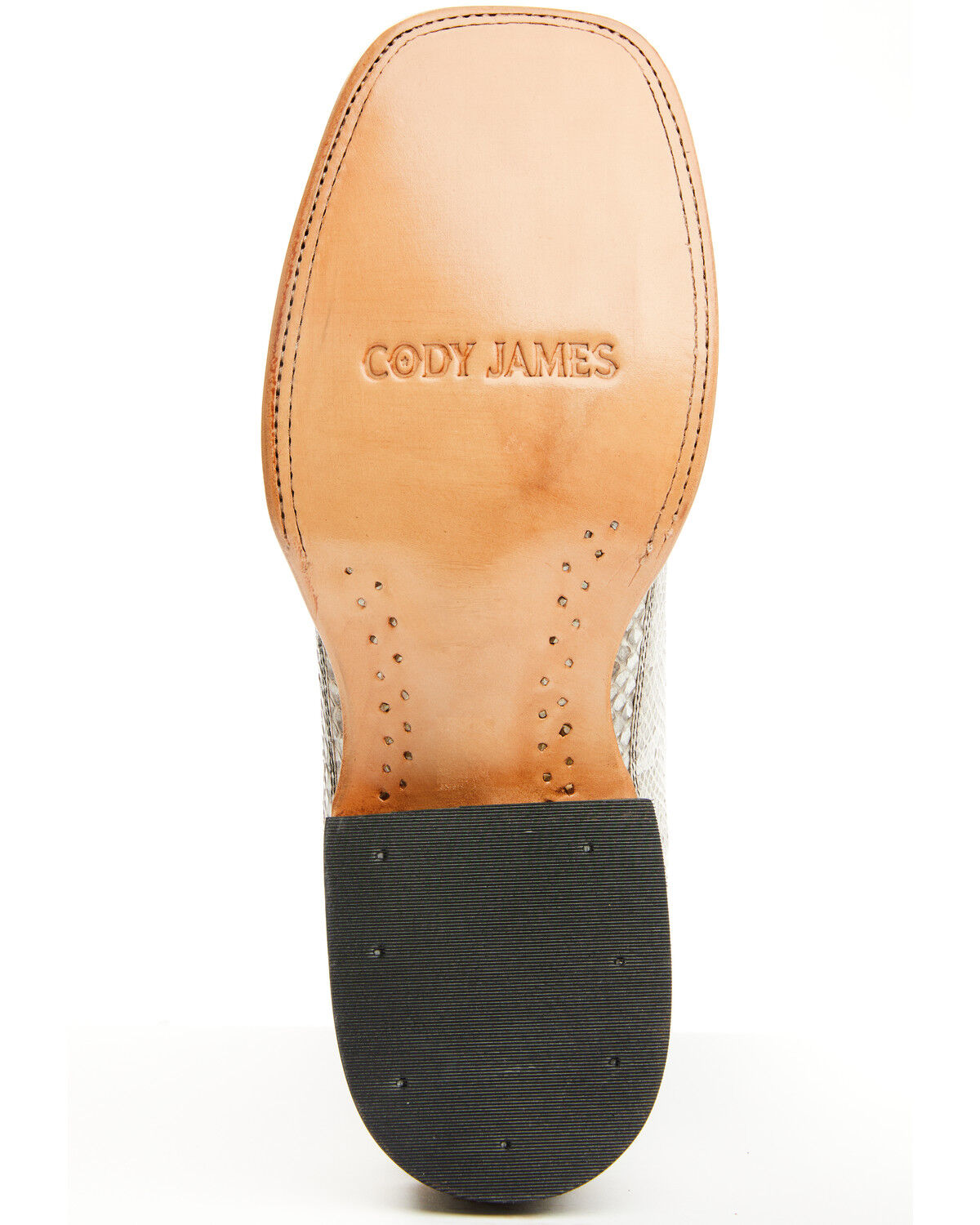 Cody James Men's Exotic Water Snake Back Cut Western Boots - Broad Square Toe