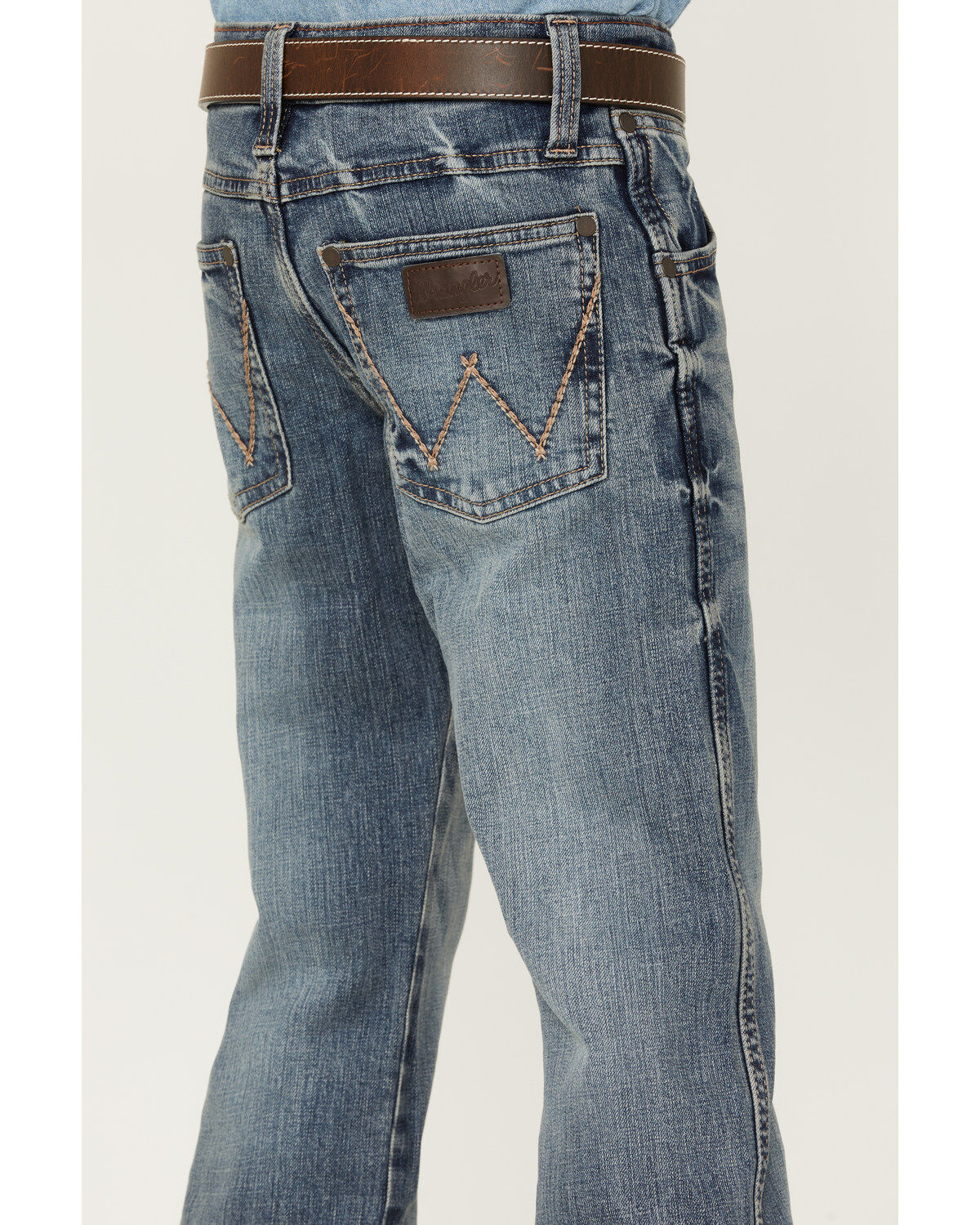 Wrangler Boys' Greeley Relaxed Bootcut Jeans