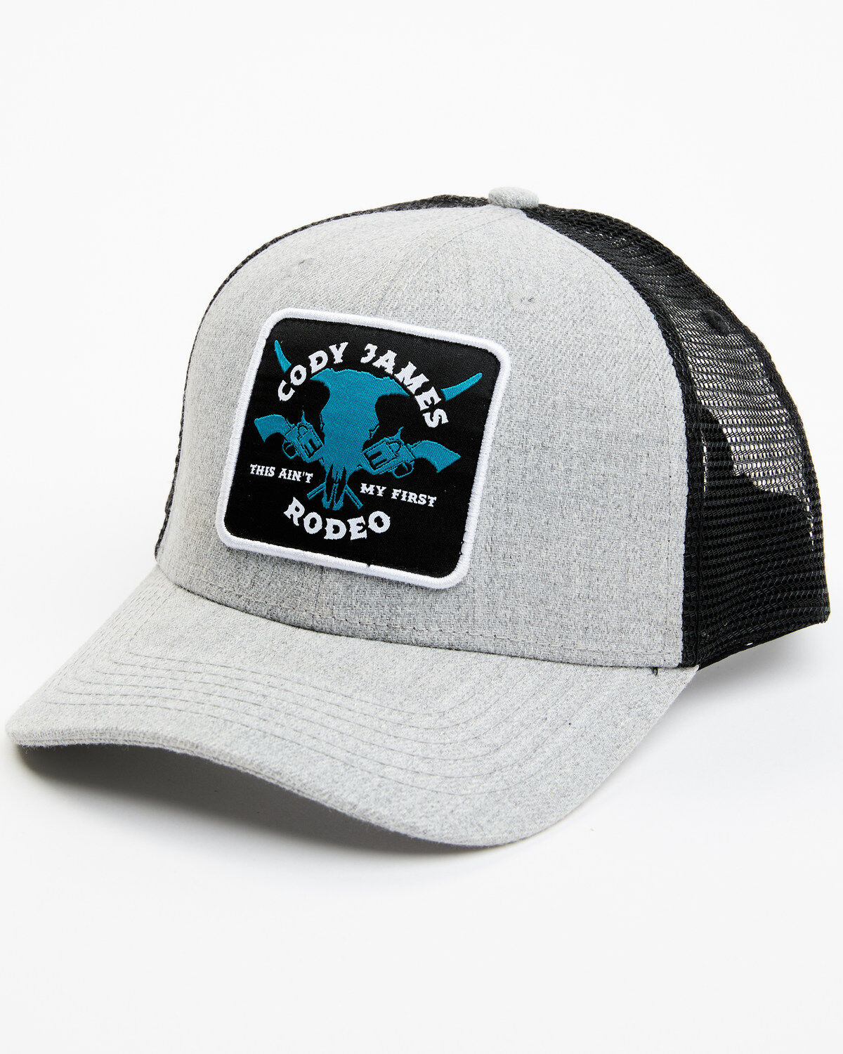 Cody James Men's Steer Head Logo Patch Ball Cap