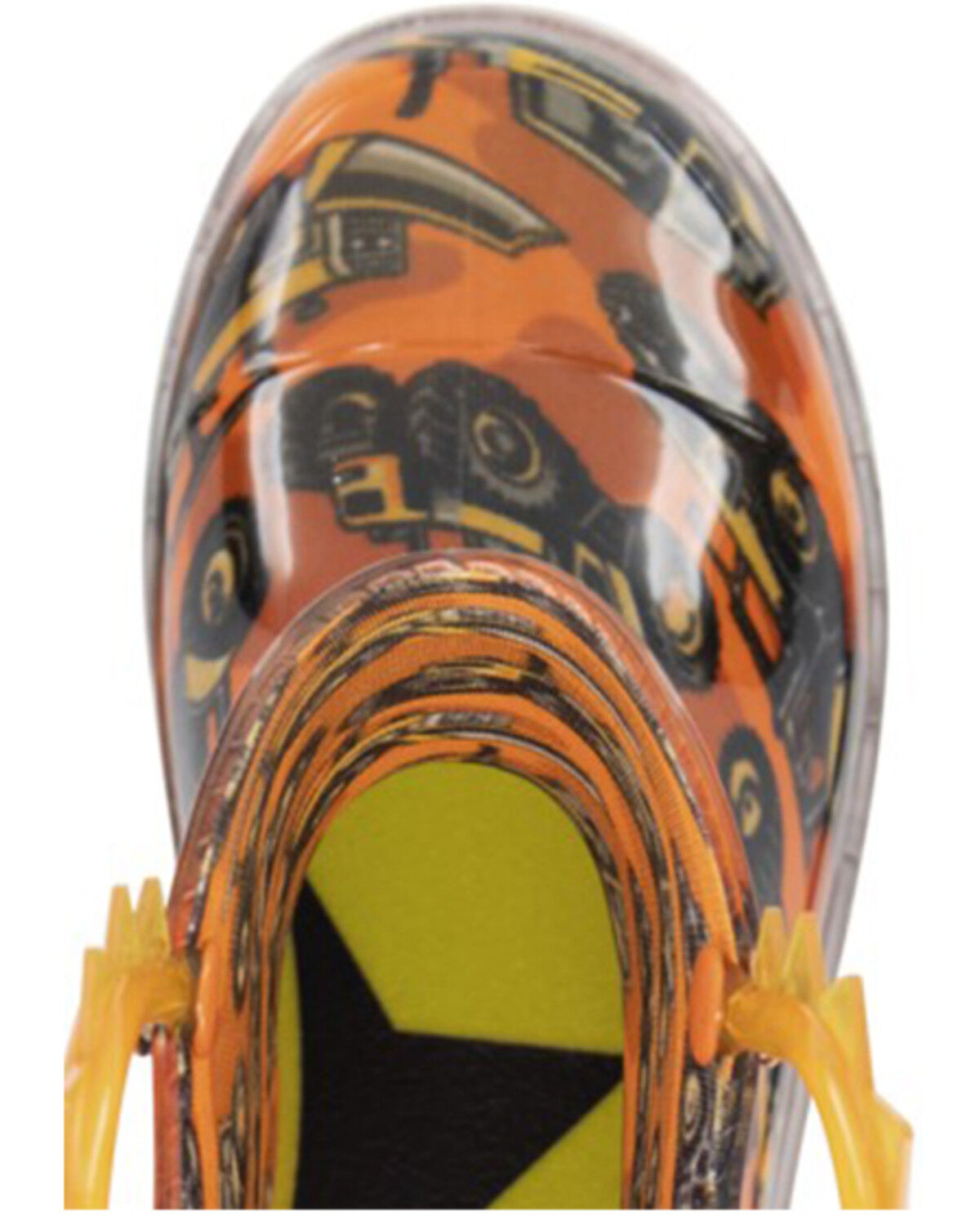 Western Chief Boys' Tractors Lighted Rain Boots - Round Toe