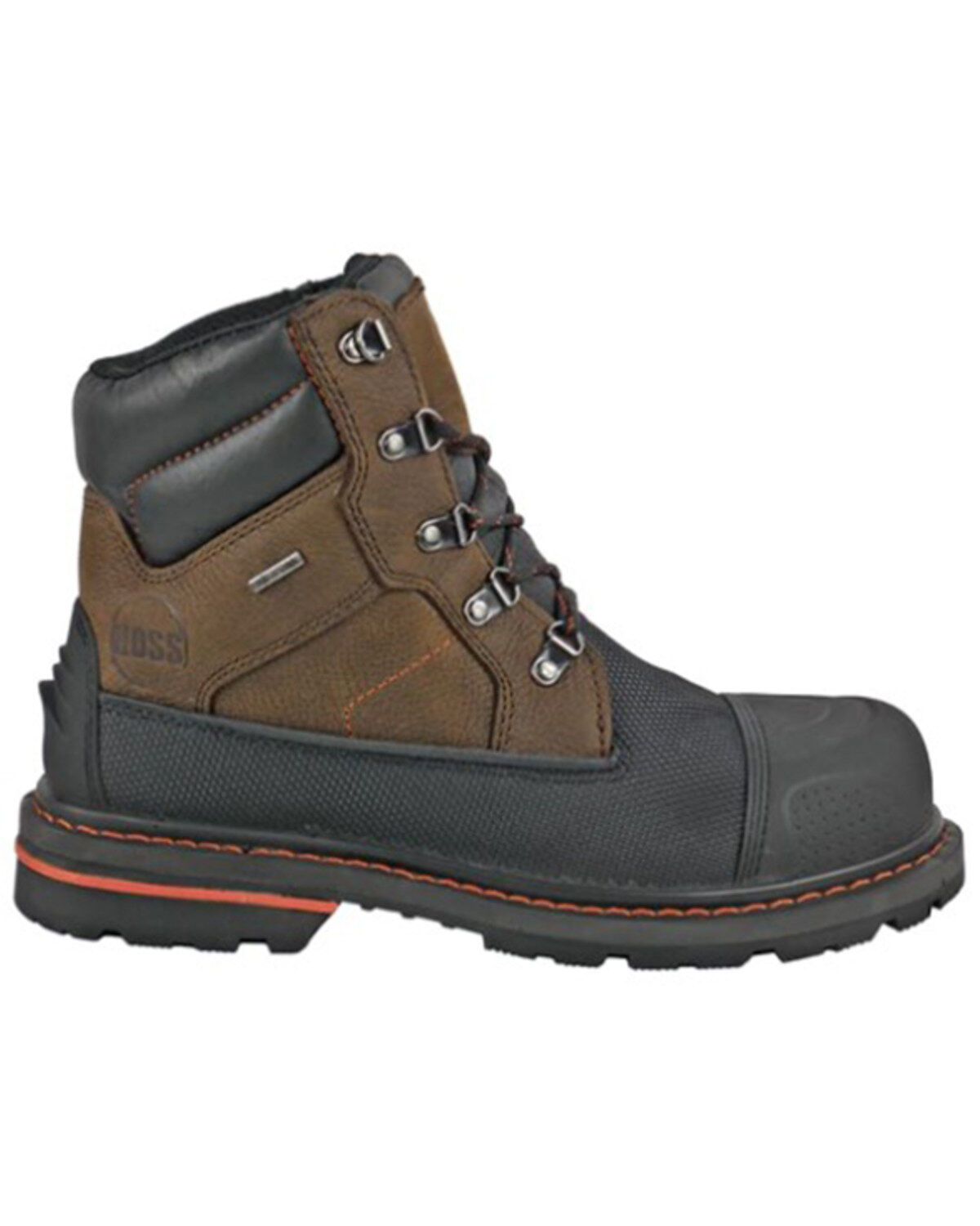Hoss Men's Tough 6" Lace-Up Waterproof Work Boots - Composite Toe