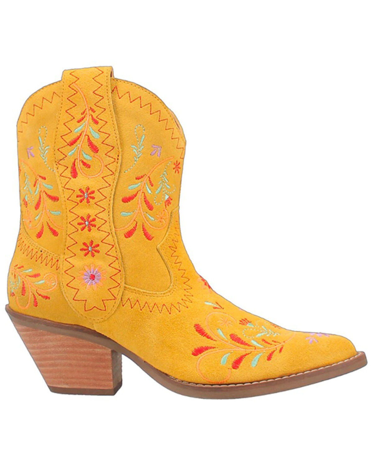 Dingo Women's Sugar Bug Suede Fashion Booties - Round Toe