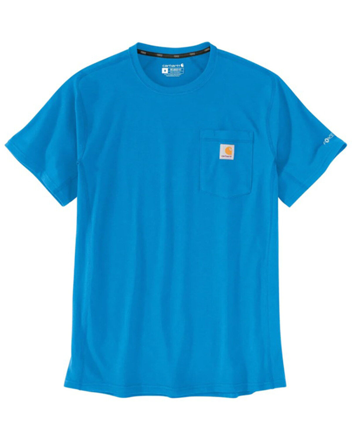 Carhartt Men's Force Relaxed Midweight Logo Pocket Work T-Shirt