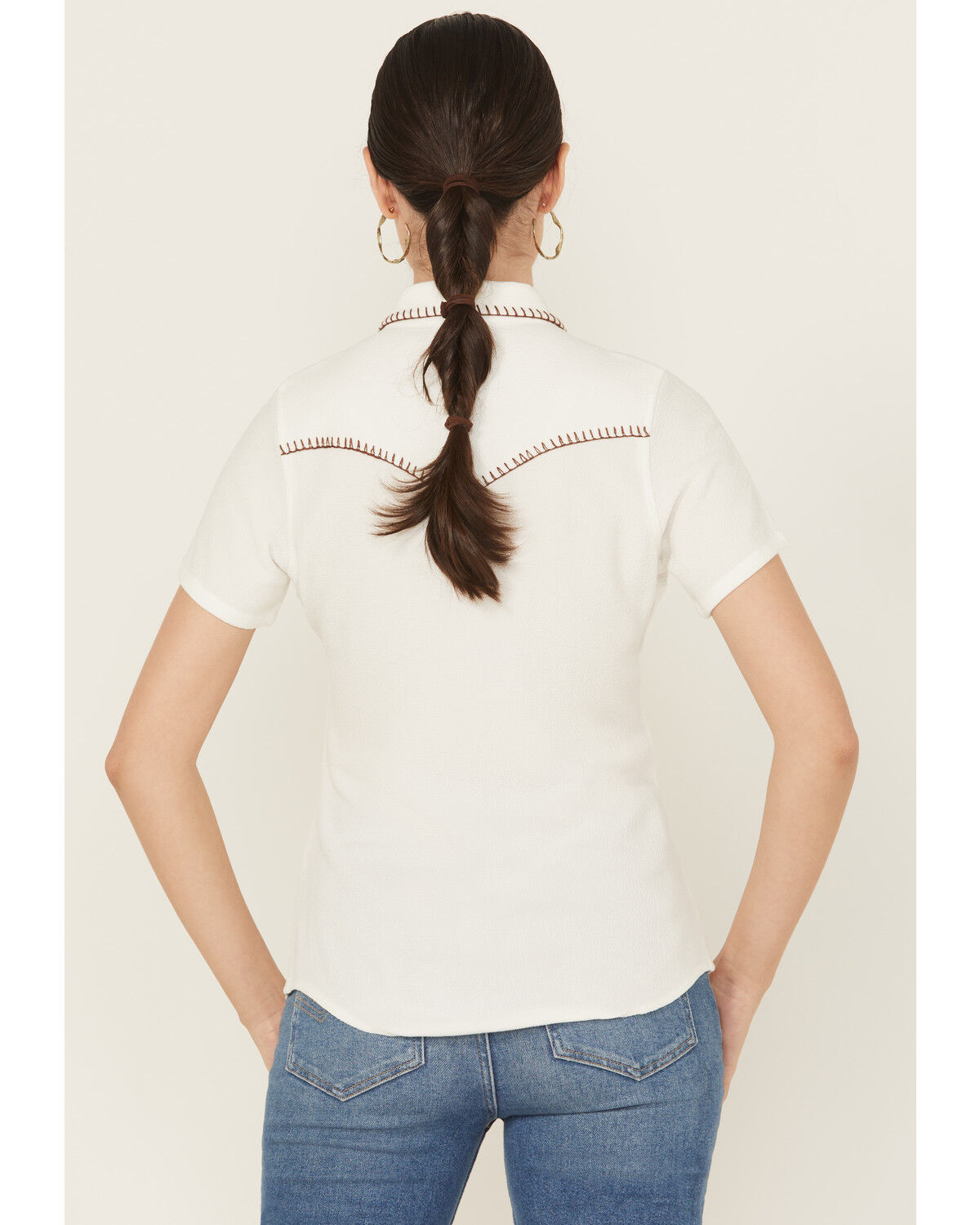 Idyllwind Women's Featherlight Short Sleeve Snap Stretch Western Shirt