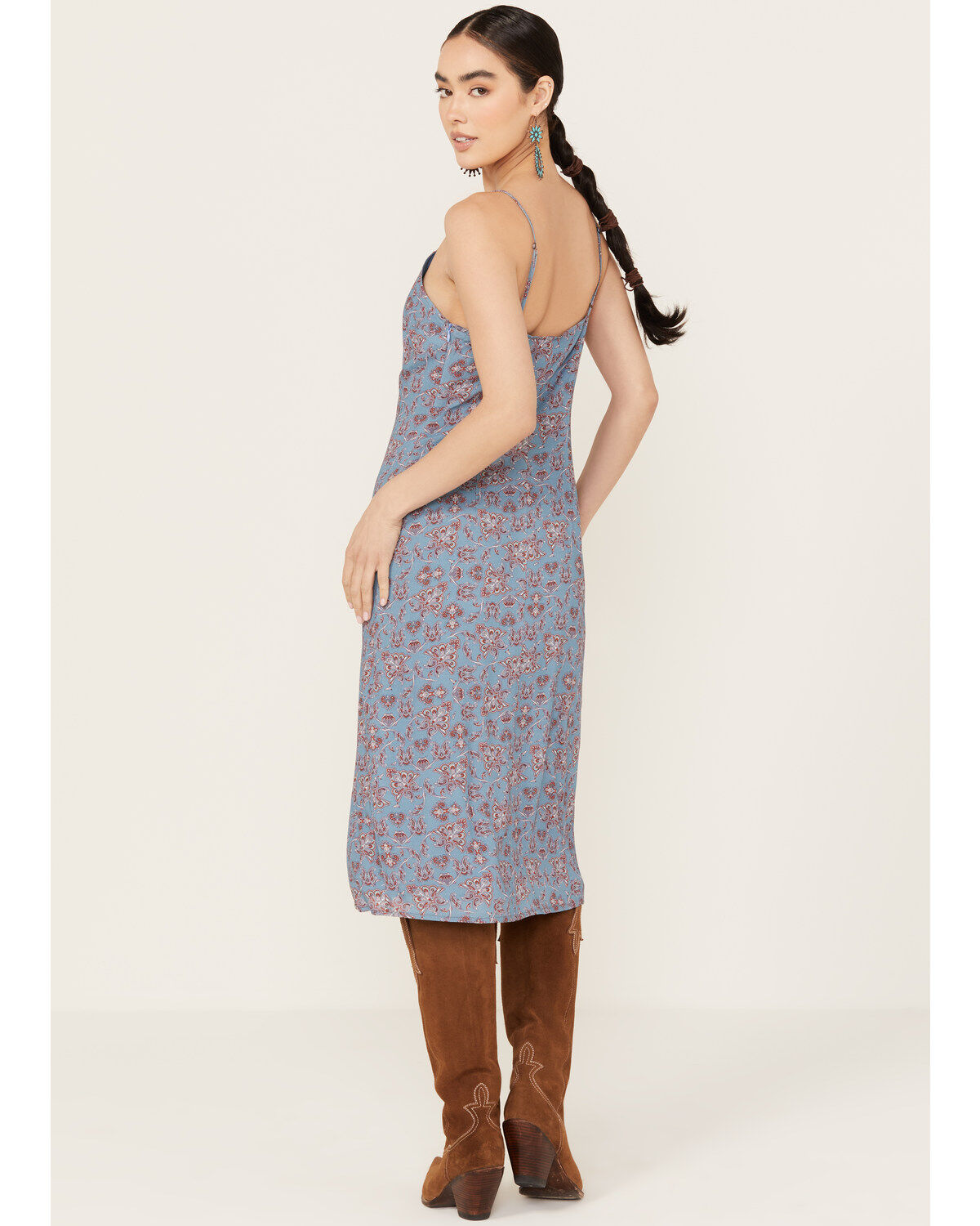 Beyond The Radar Women's Paisley Print Mini Dress