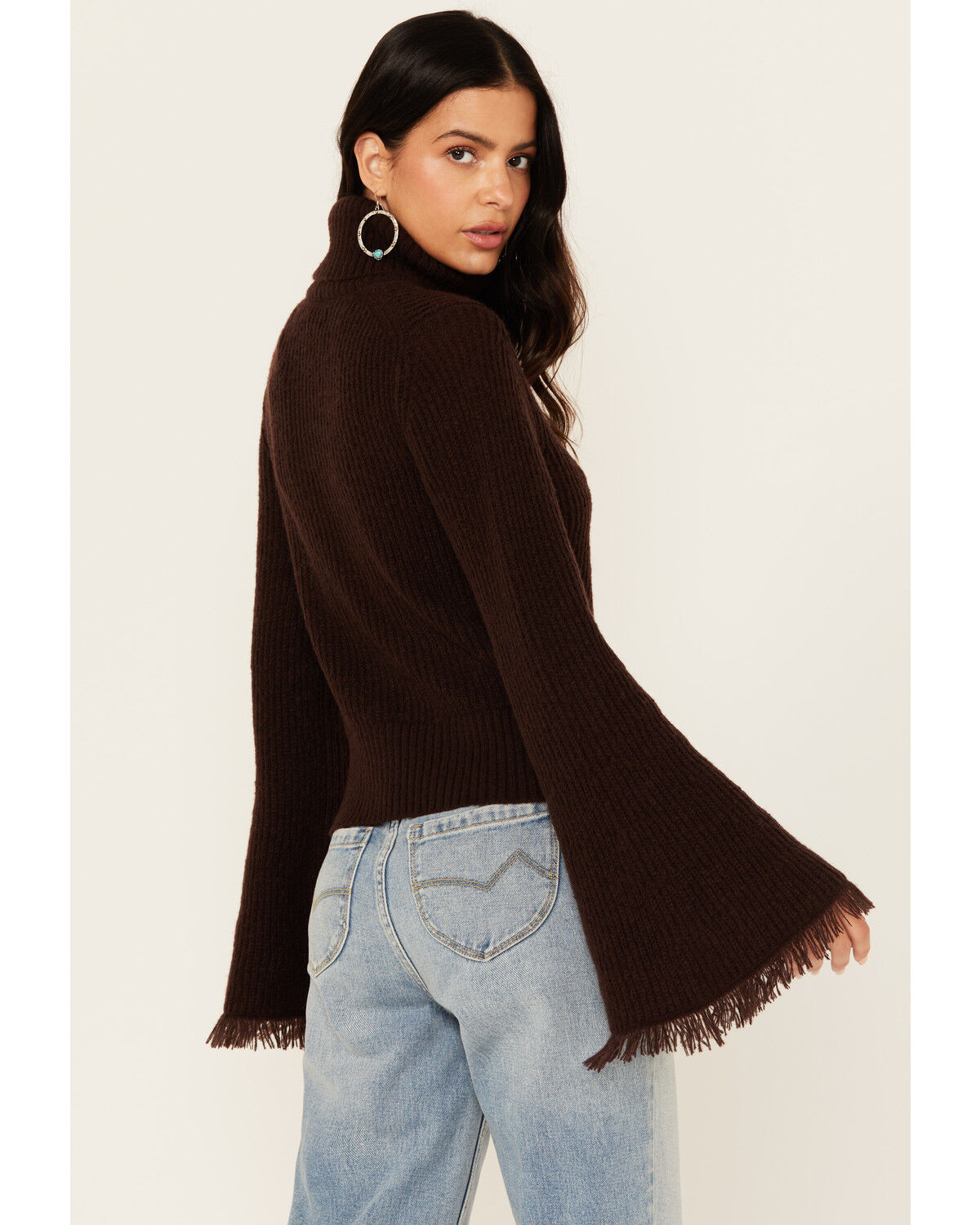 Shyanne Women's Bell Sleeve Marled Sweater