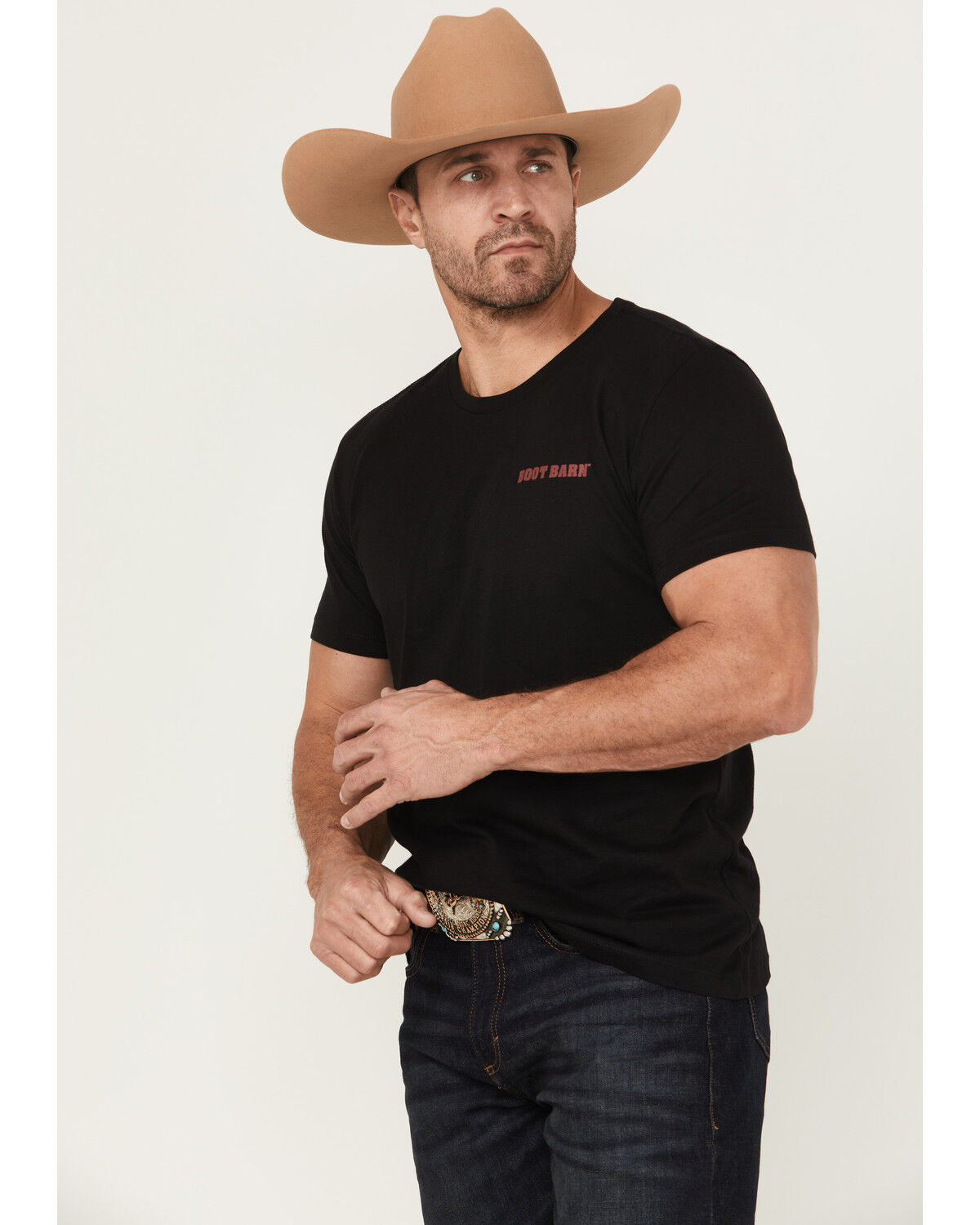 Boot Barn Men's Logo Short Sleeve Graphic T-Shirt