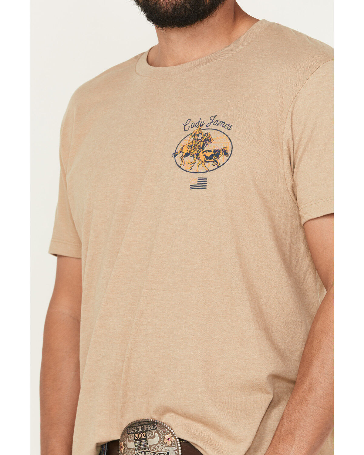 Cody James Men's Lasso Short Sleeve Graphic T-Shirt