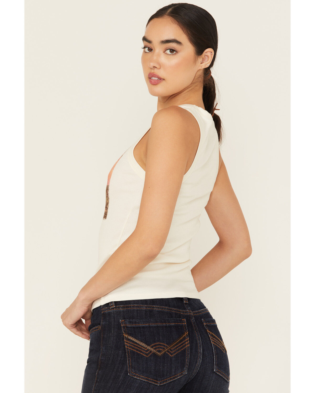 Idyllwind Women's Outlaw Livin Sleeveless Ribbed Tank Top