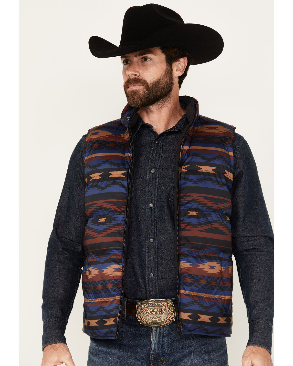 RANK 45® Men's Reversible Puffer Vest