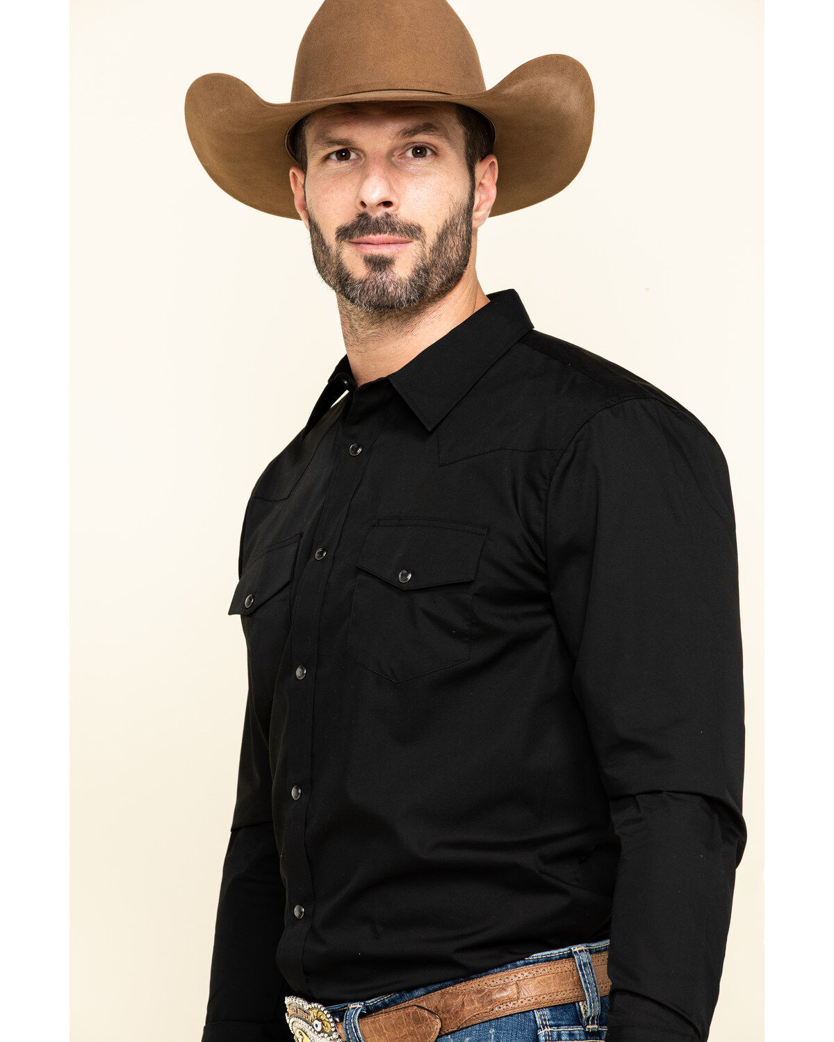 Gibson Men's Long Sleeve Snap Western Shirt - Big