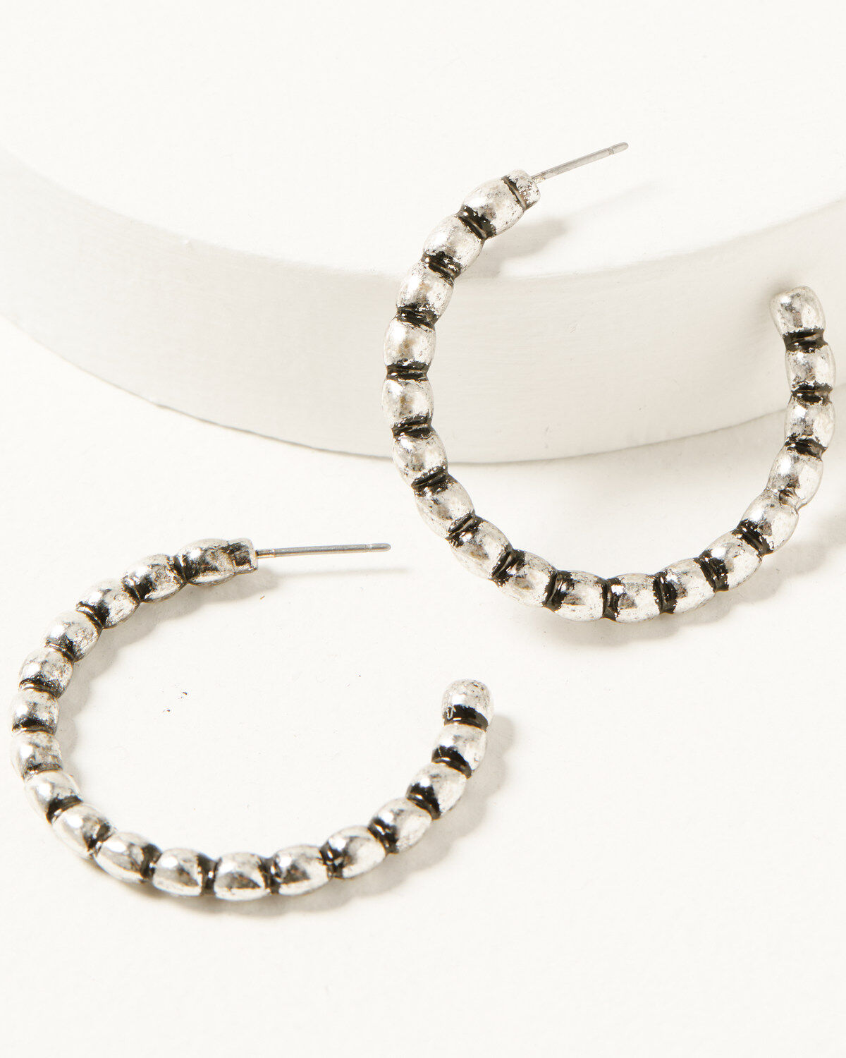 Shyanne Women's Cactus Feather Hoop Earring Set - 3 Piece