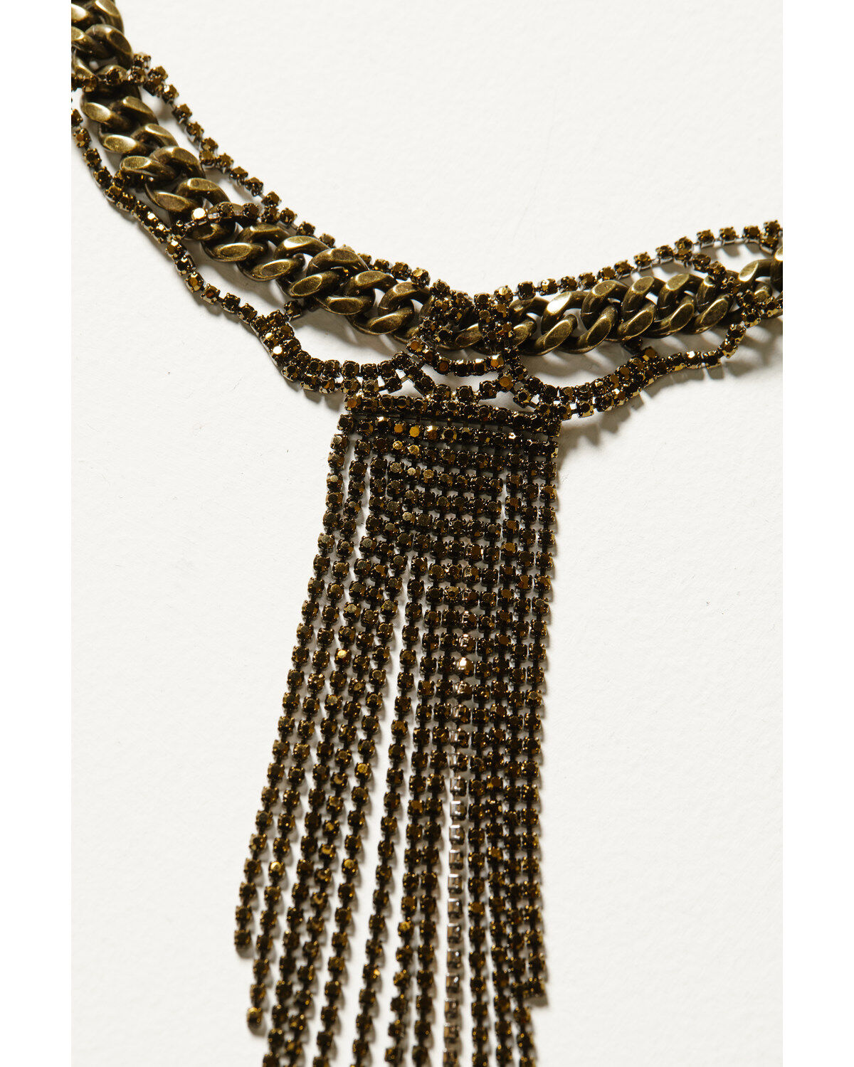 Wonderwest Women's Fringe Statement Necklace
