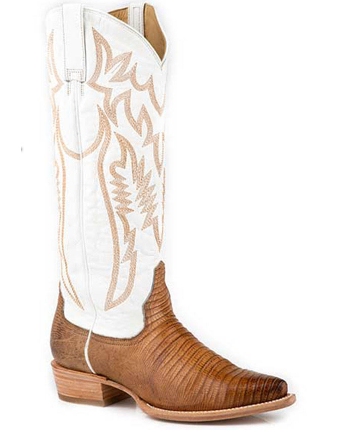 Stetson Women's Toni Exotic Lizard Tall Western Boots - Snip Toe