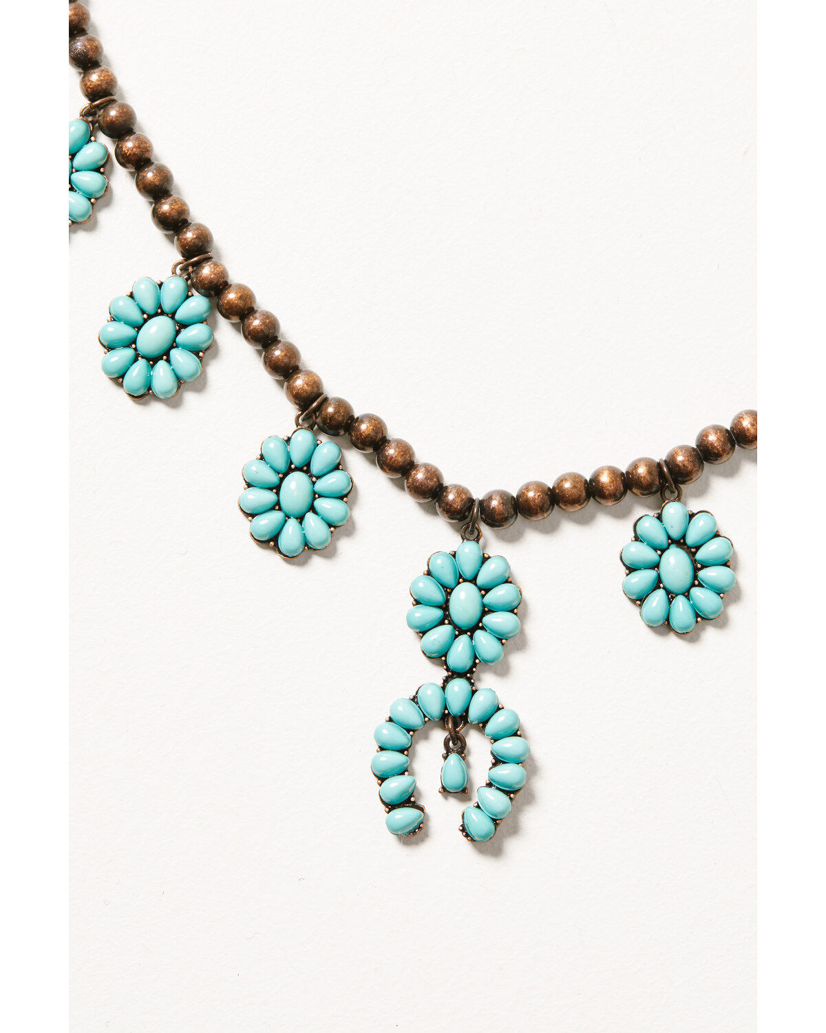 Shyanne Women's Mystic Skies Squash Blossom Beaded Necklace