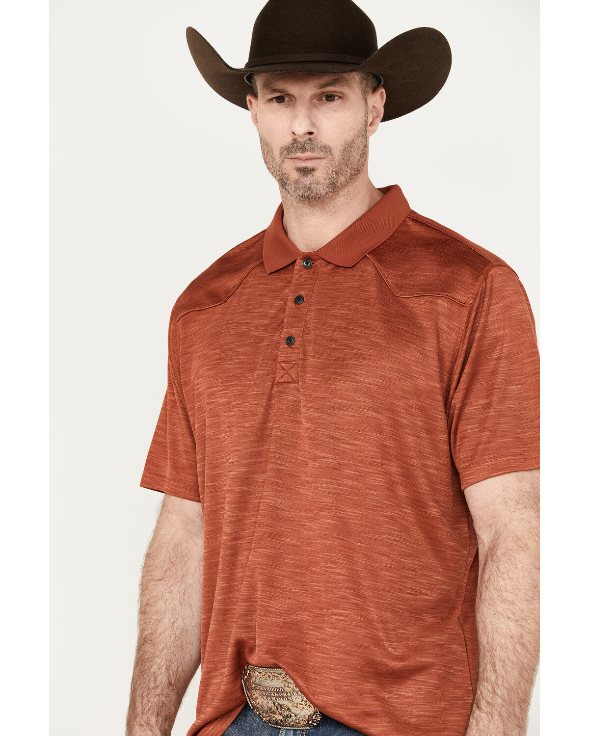 RANK 45® Men's Piped Polo
